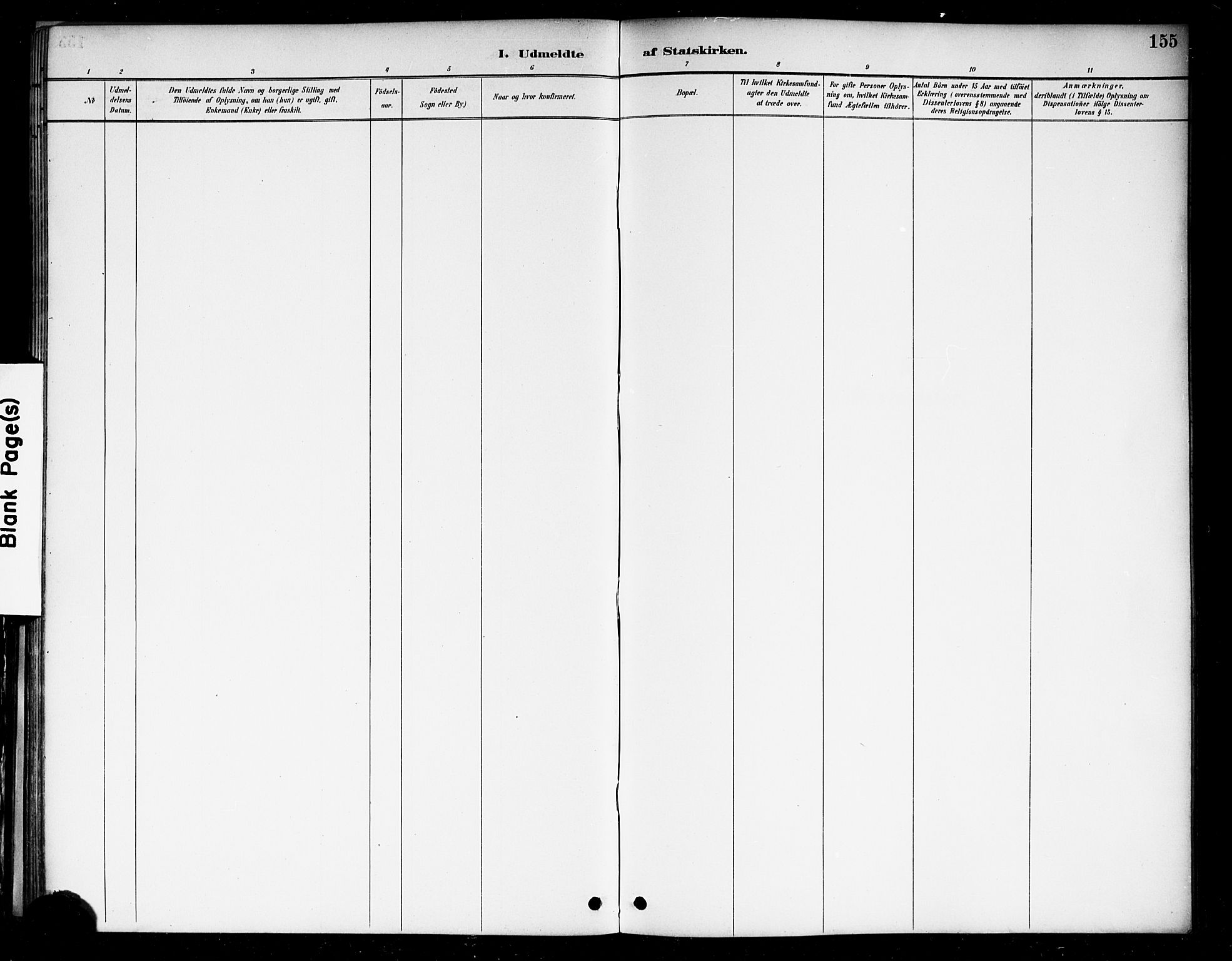 Berg prestekontor Kirkebøker, AV/SAO-A-10902/F/Fa/L0007: Parish register (official) no. I 7, 1888-1902, p. 155