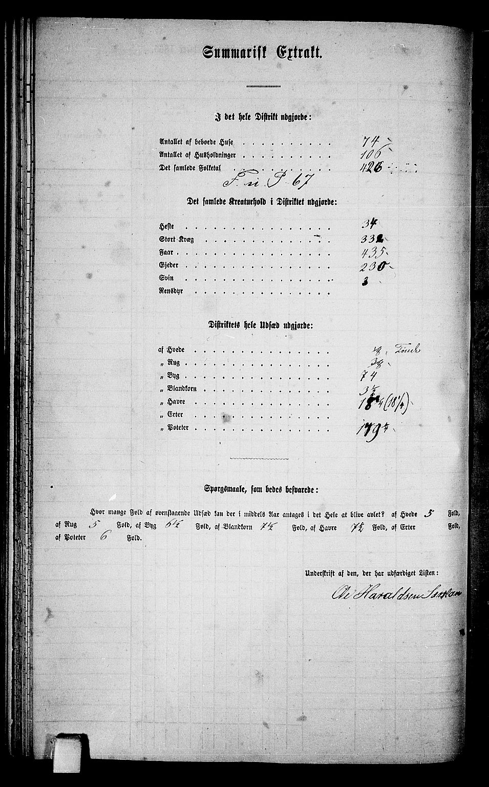 RA, 1865 census for Hjartdal, 1865, p. 49