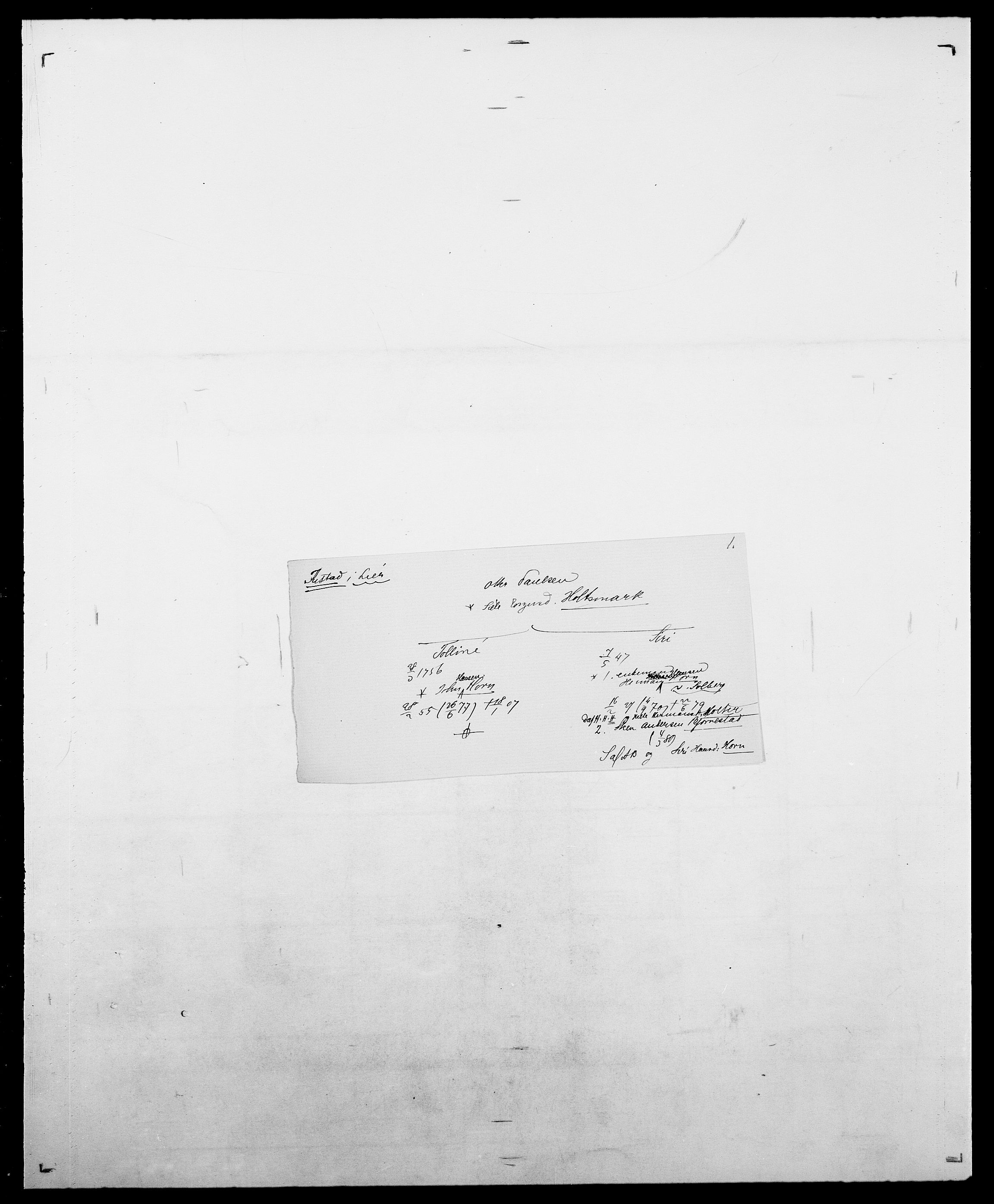 Delgobe, Charles Antoine - samling, SAO/PAO-0038/D/Da/L0020: Irgens - Kjøsterud, p. 187