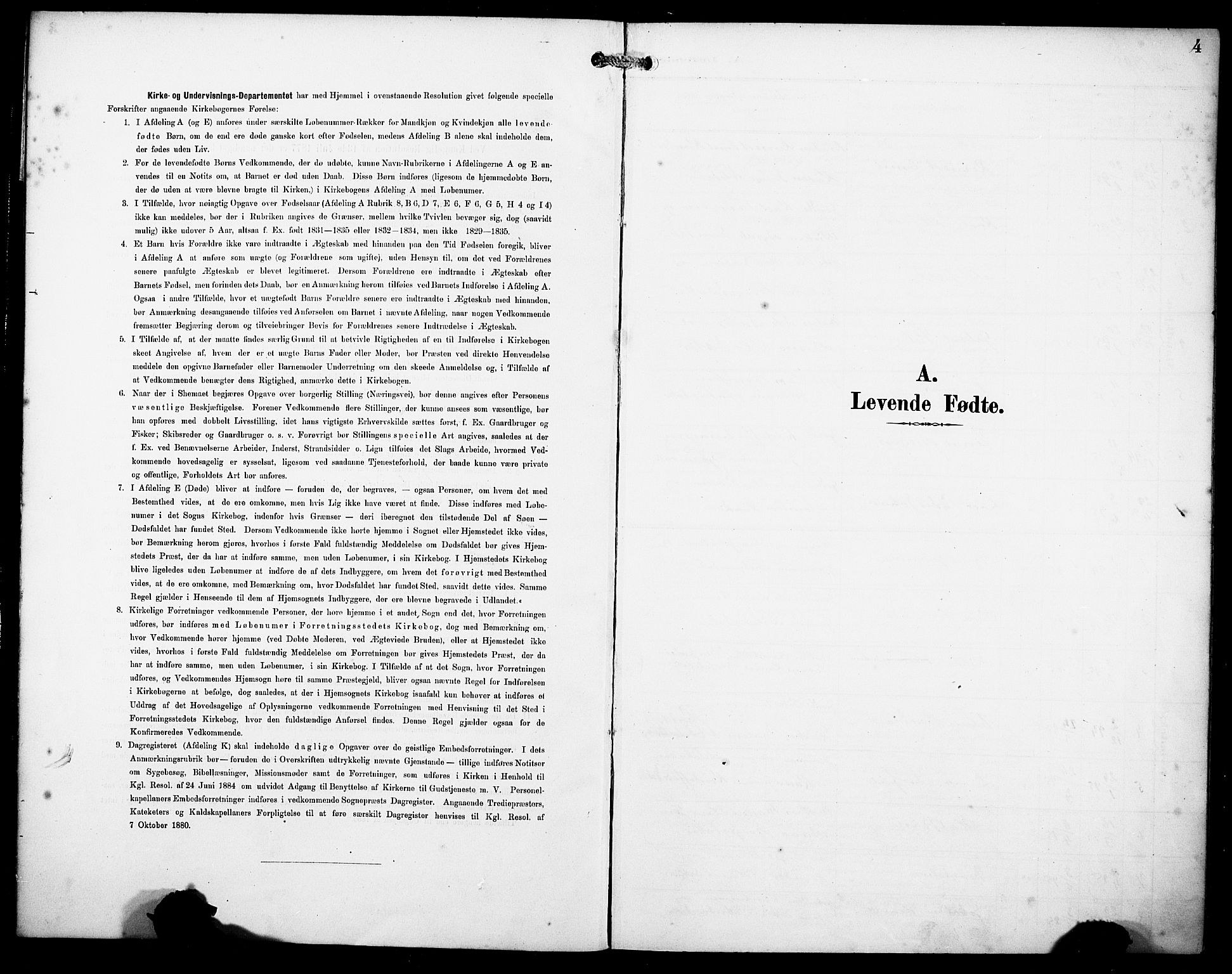 Finnås sokneprestembete, SAB/A-99925/H/Ha/Haa/Haad/L0002: Parish register (official) no. D 2, 1895-1906, p. 4