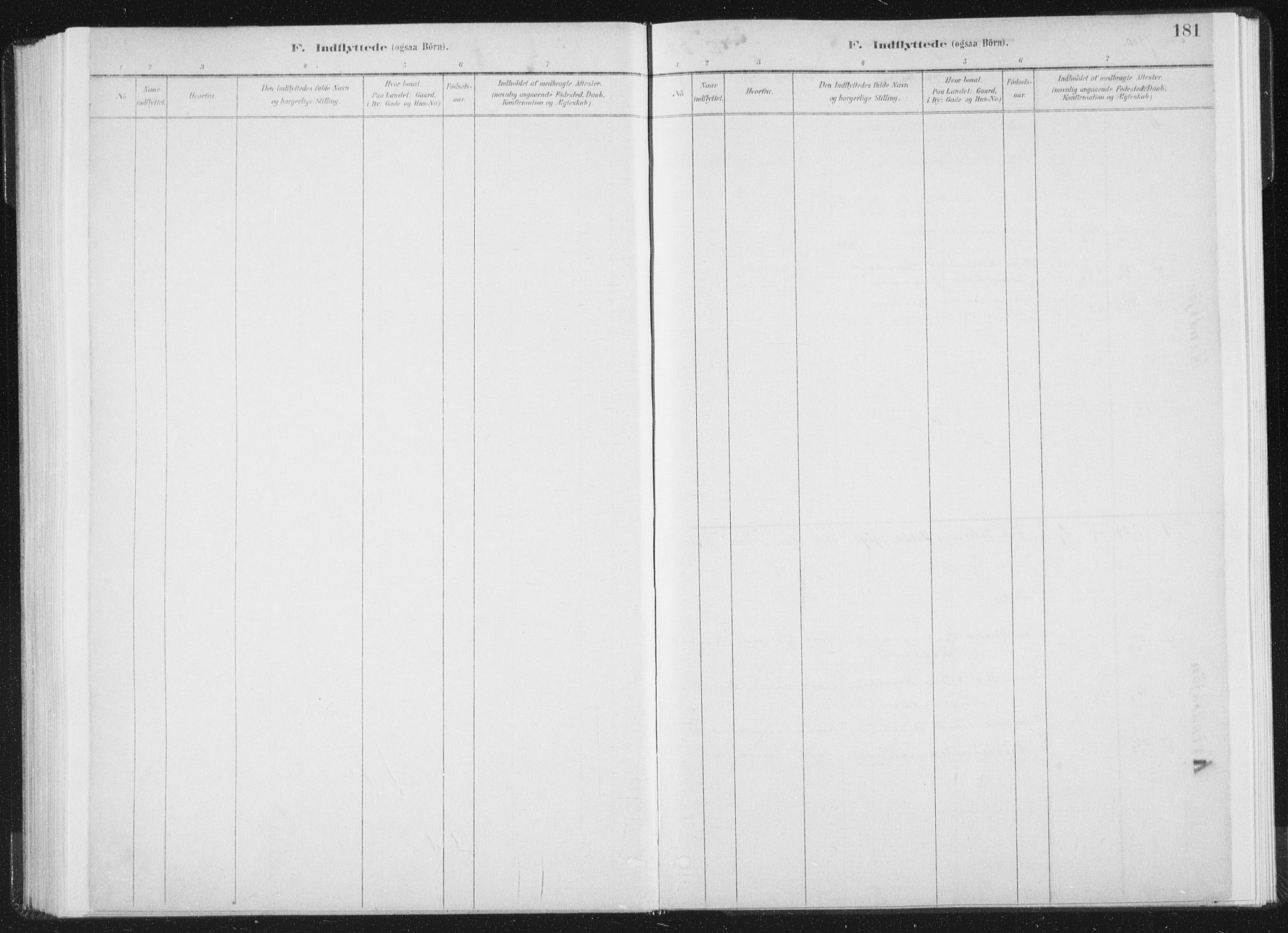 Ministerialprotokoller, klokkerbøker og fødselsregistre - Nord-Trøndelag, SAT/A-1458/771/L0597: Parish register (official) no. 771A04, 1885-1910, p. 181