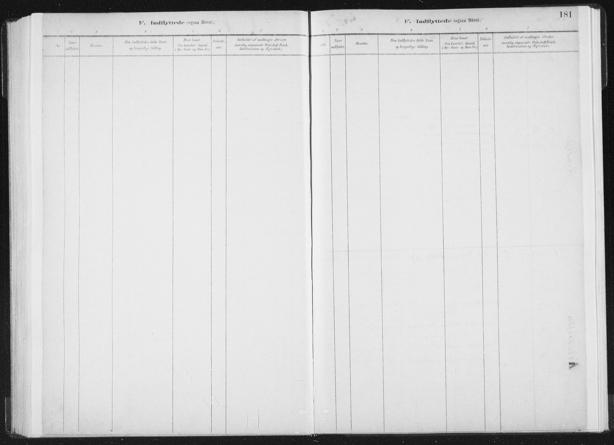 Ministerialprotokoller, klokkerbøker og fødselsregistre - Nord-Trøndelag, AV/SAT-A-1458/771/L0597: Parish register (official) no. 771A04, 1885-1910, p. 181