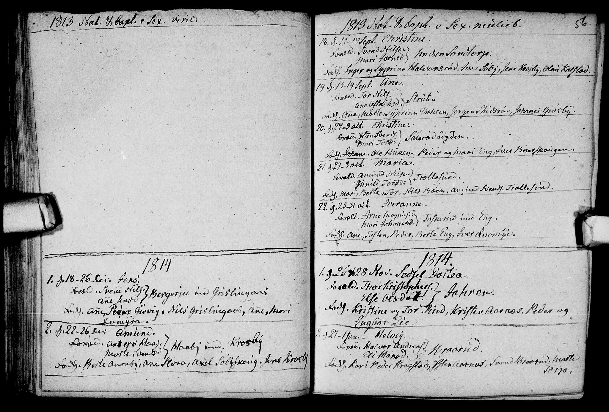 Aremark prestekontor Kirkebøker, AV/SAO-A-10899/F/Fb/L0003: Parish register (official) no.  II 3, 1796-1814, p. 56