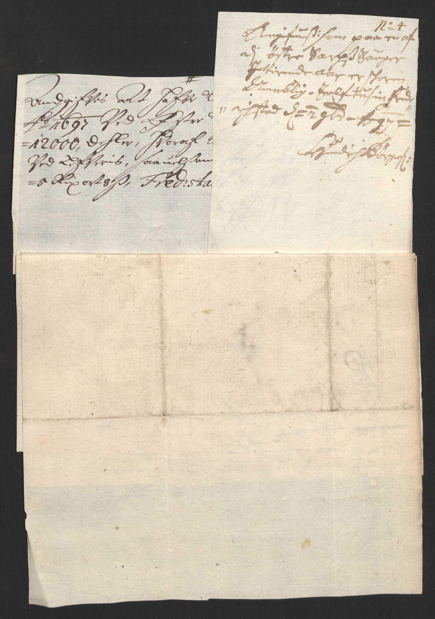 Rentekammeret inntil 1814, Reviderte regnskaper, Fogderegnskap, AV/RA-EA-4092/R01/L0013: Fogderegnskap Idd og Marker, 1696-1698, p. 232