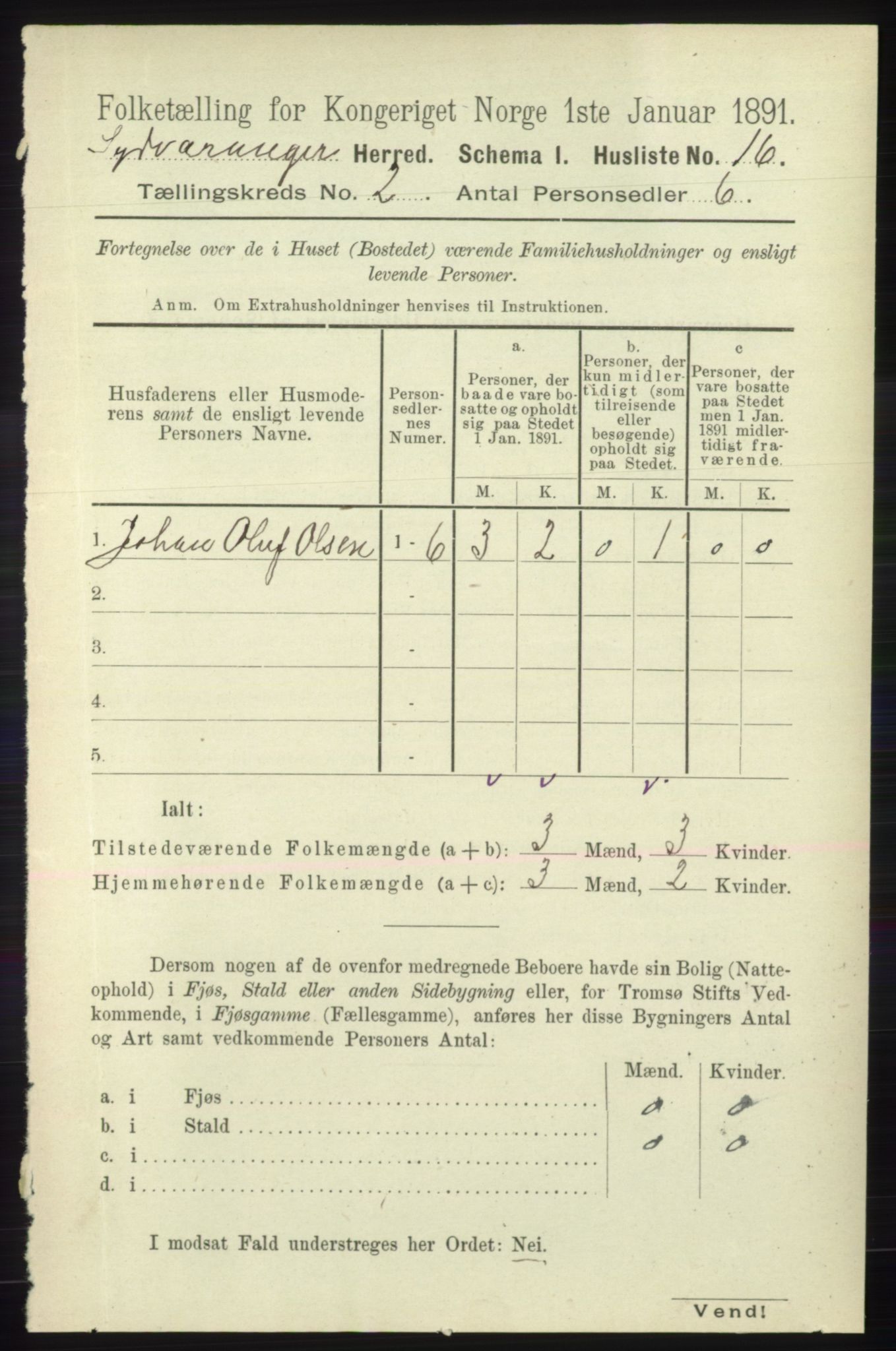 RA, 1891 census for 2030 Sør-Varanger, 1891, p. 369