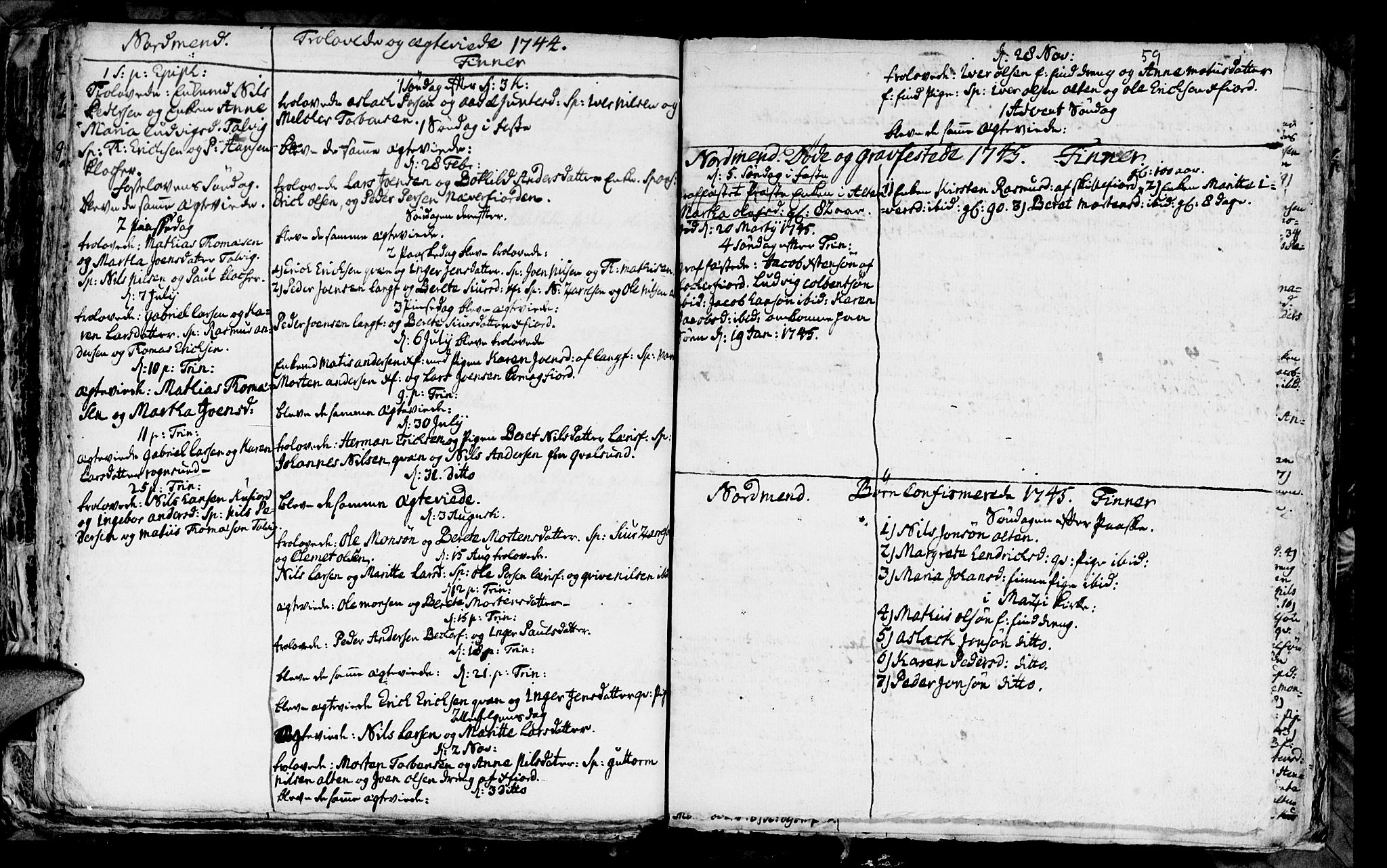 Talvik sokneprestkontor, SATØ/S-1337/H/Ha/L0003kirke: Parish register (official) no. 3, 1735-1752, p. 59