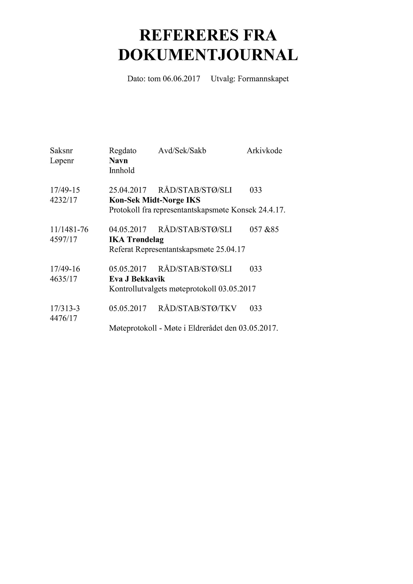 Klæbu Kommune, TRKO/KK/02-FS/L010: Formannsskapet - Møtedokumenter, 2017, p. 1467
