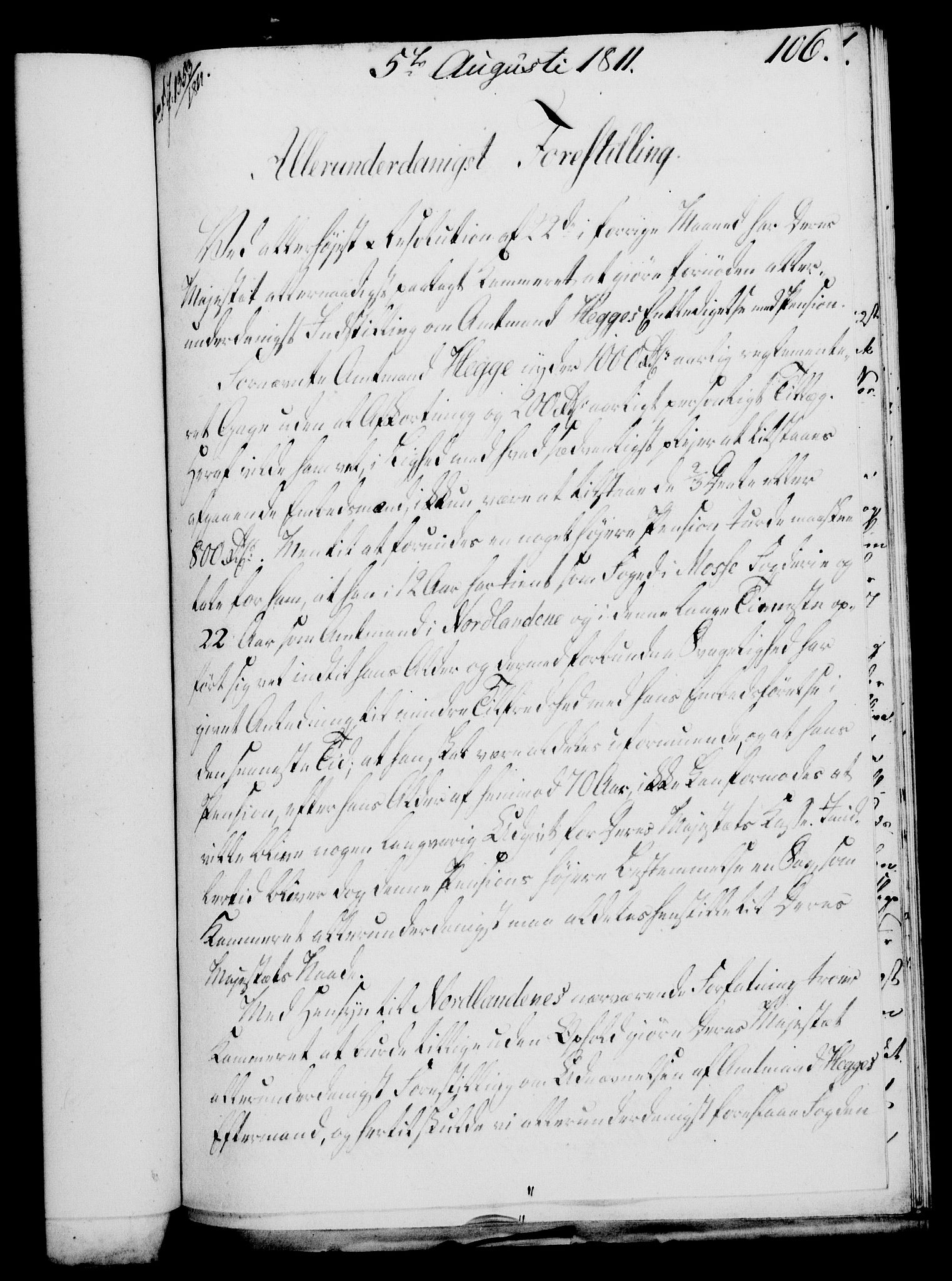 Rentekammeret, Kammerkanselliet, RA/EA-3111/G/Gf/Gfa/L0093: Norsk relasjons- og resolusjonsprotokoll (merket RK 52.93), 1811, p. 436