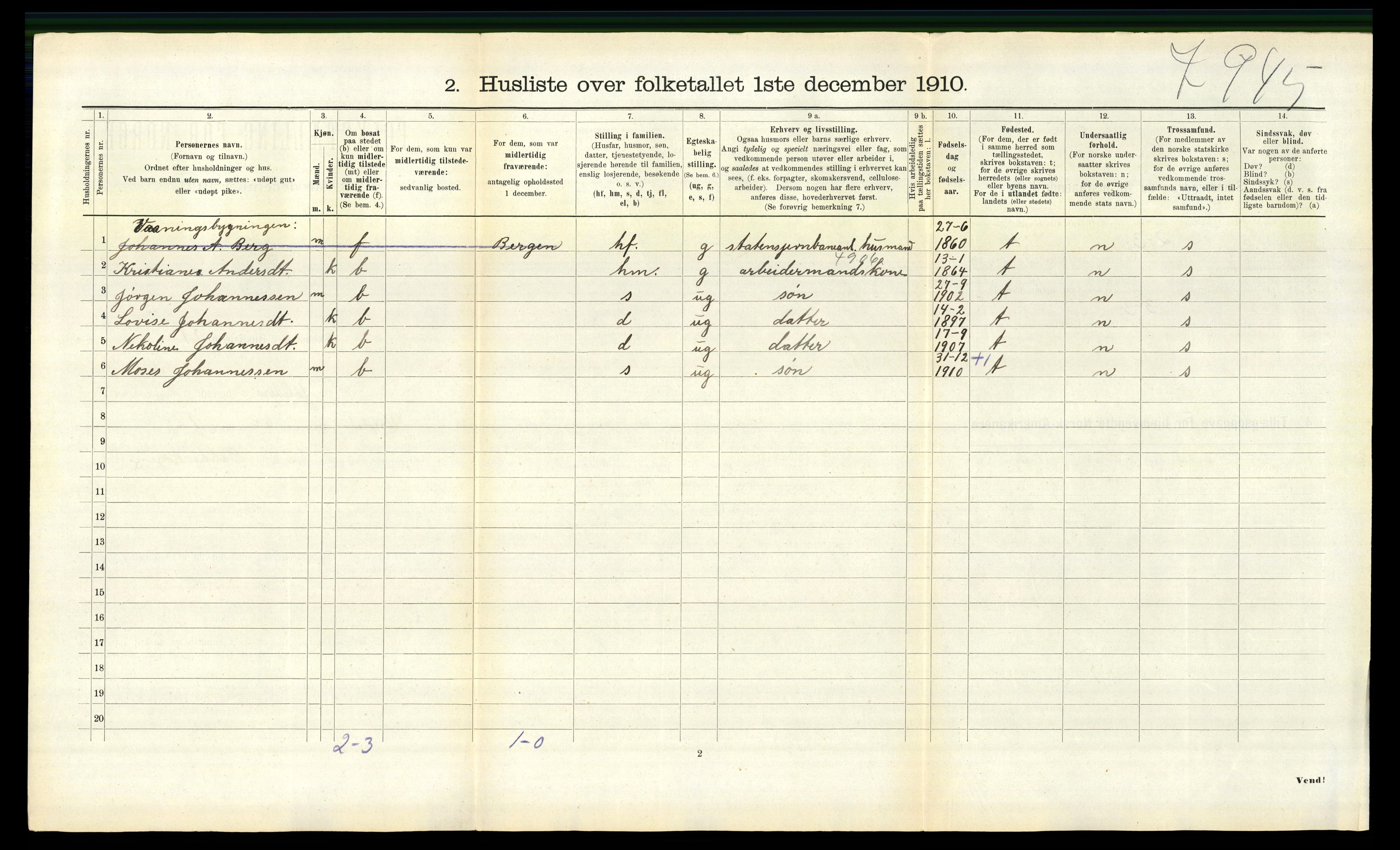 RA, 1910 census for Jølster, 1910, p. 567