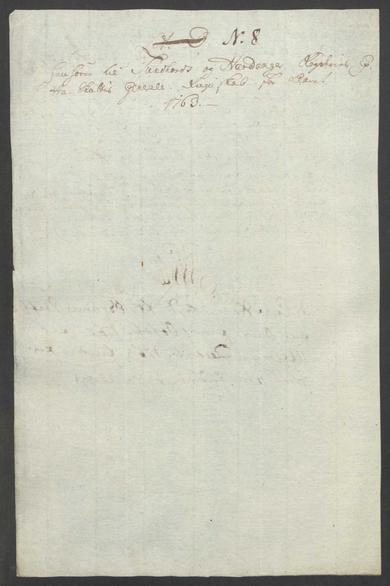 Rentekammeret inntil 1814, Reviderte regnskaper, Fogderegnskap, AV/RA-EA-4092/R48/L3136: Ekstraskatten Sunnhordland og Hardanger, 1762-1772, p. 42