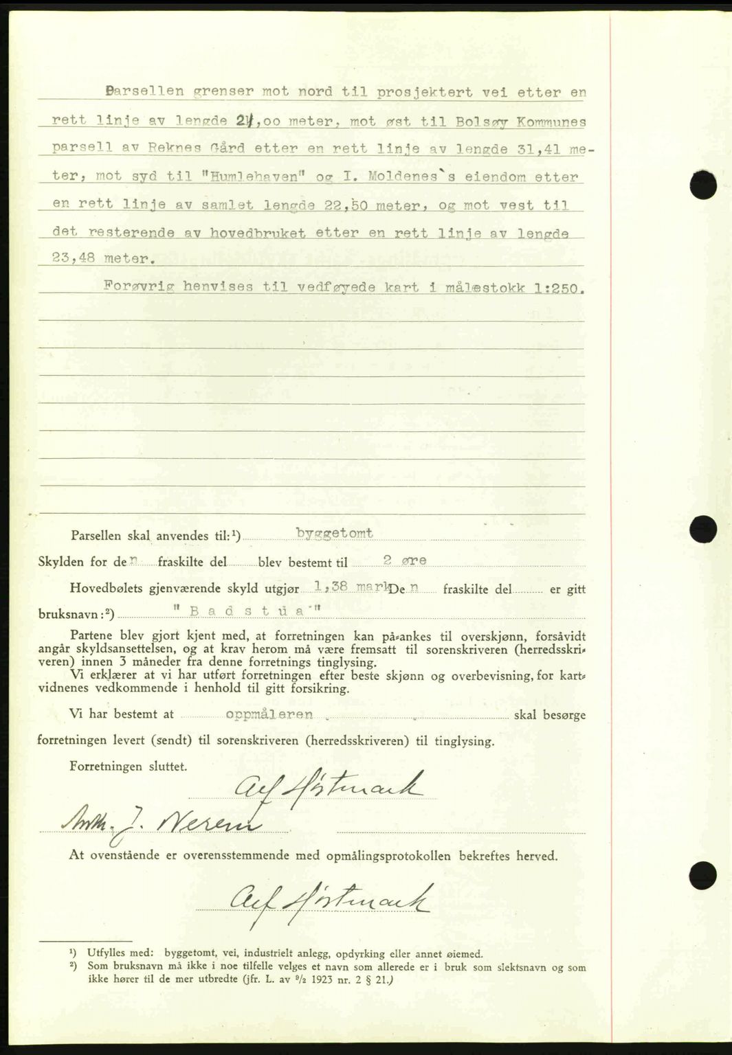 Romsdal sorenskriveri, AV/SAT-A-4149/1/2/2C: Mortgage book no. A11, 1941-1942, Diary no: : 1861/1941