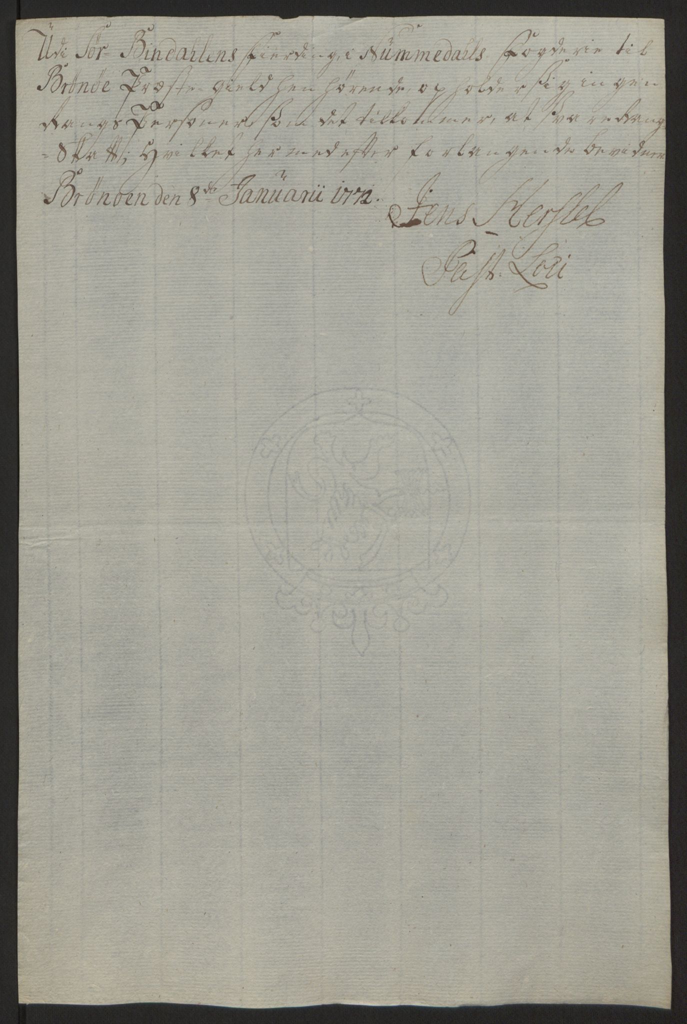 Rentekammeret inntil 1814, Reviderte regnskaper, Fogderegnskap, AV/RA-EA-4092/R64/L4502: Ekstraskatten Namdal, 1762-1772, p. 401