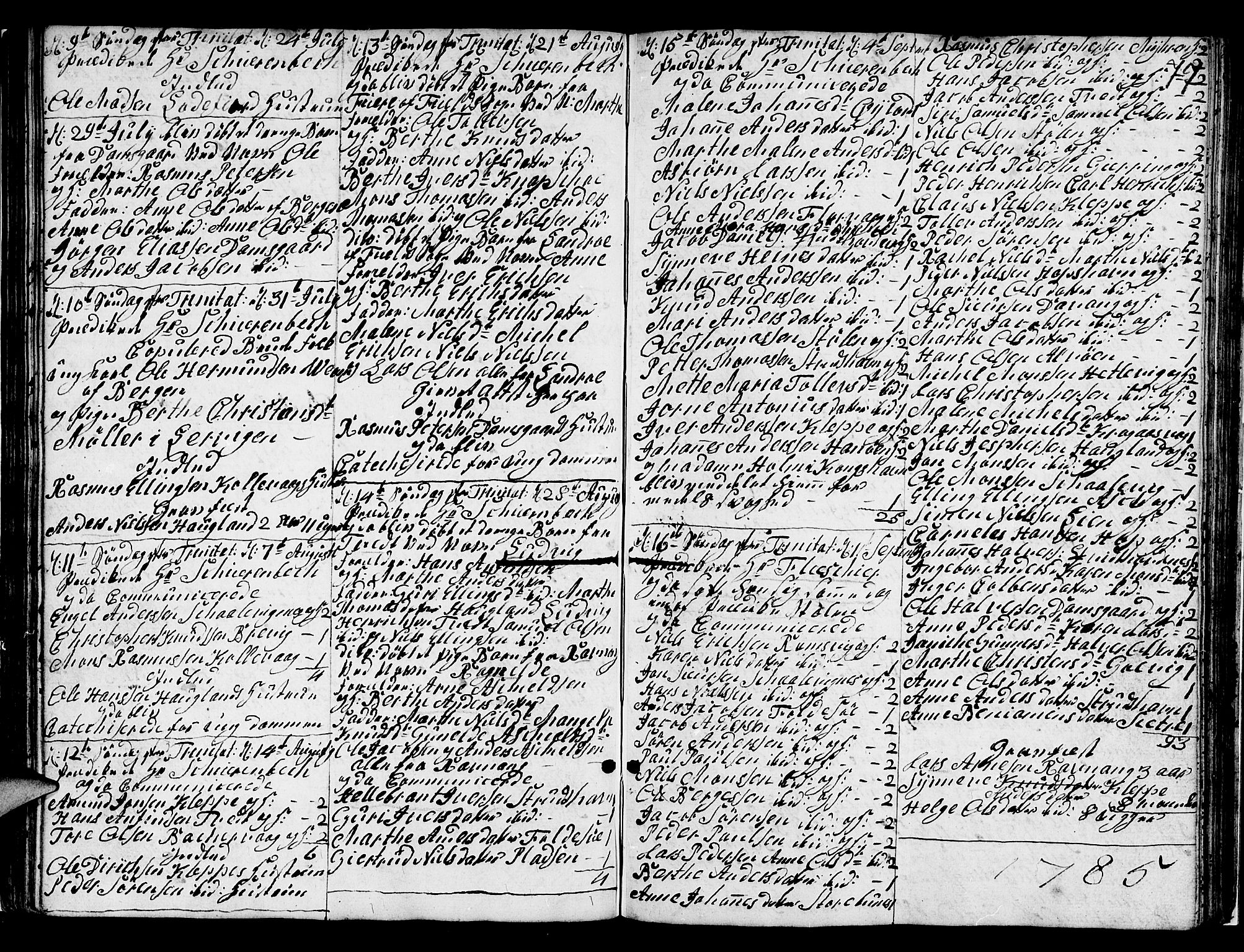 Askøy Sokneprestembete, SAB/A-74101/H/Ha/Hab/Haba/L0001: Parish register (copy) no. A 1, 1775-1792, p. 77