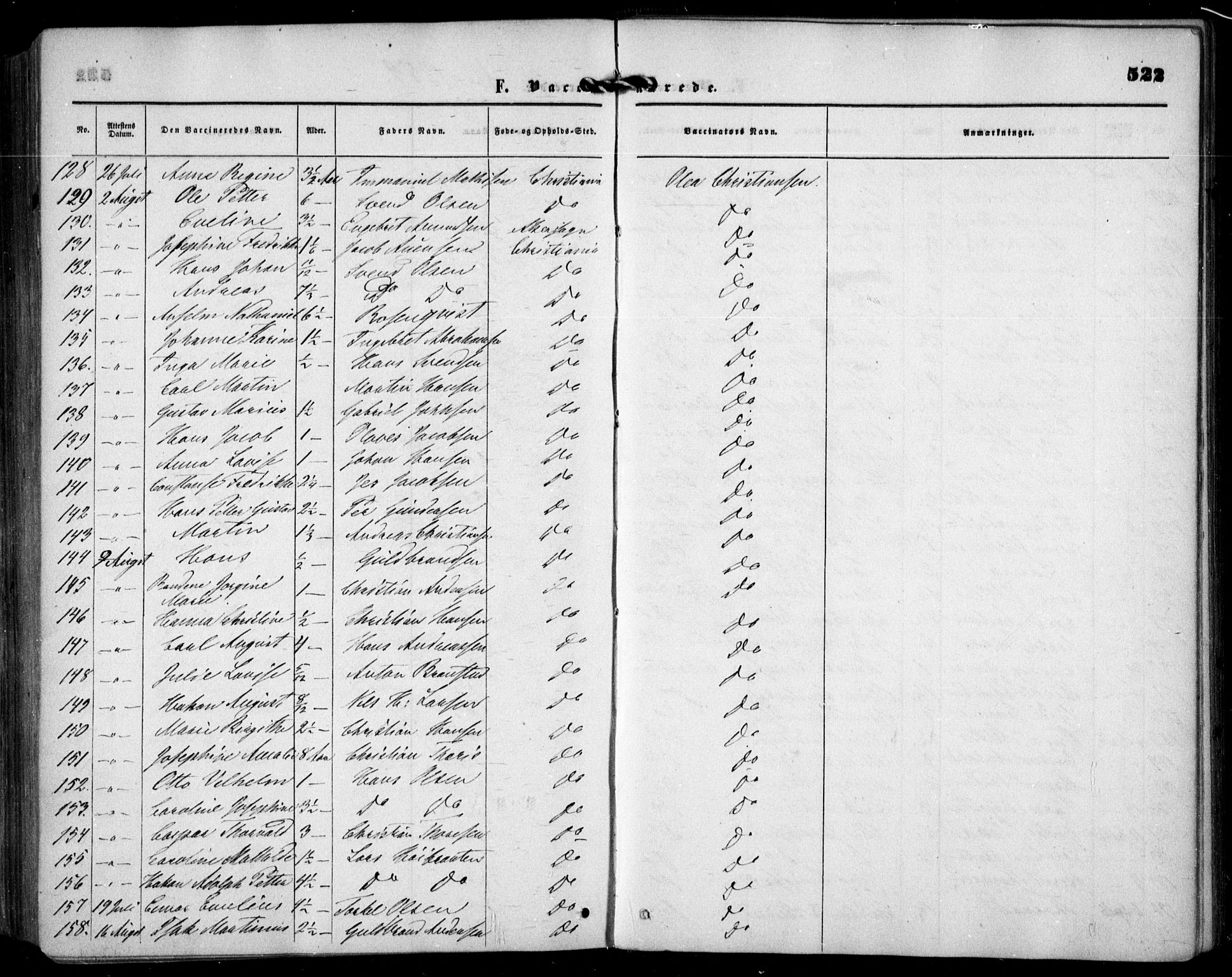 Grønland prestekontor Kirkebøker, AV/SAO-A-10848/F/Fa/L0001: Parish register (official) no. 1, 1859-1861, p. 522