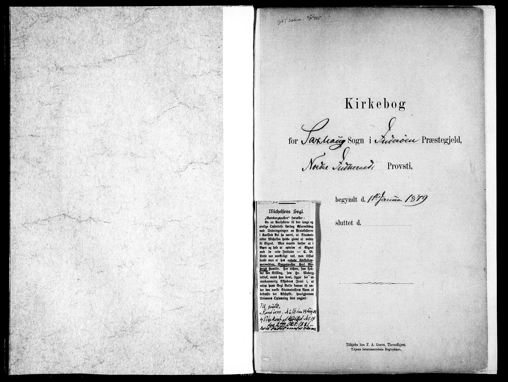 Ministerialprotokoller, klokkerbøker og fødselsregistre - Nord-Trøndelag, AV/SAT-A-1458/730/L0285: Parish register (official) no. 730A10, 1879-1914