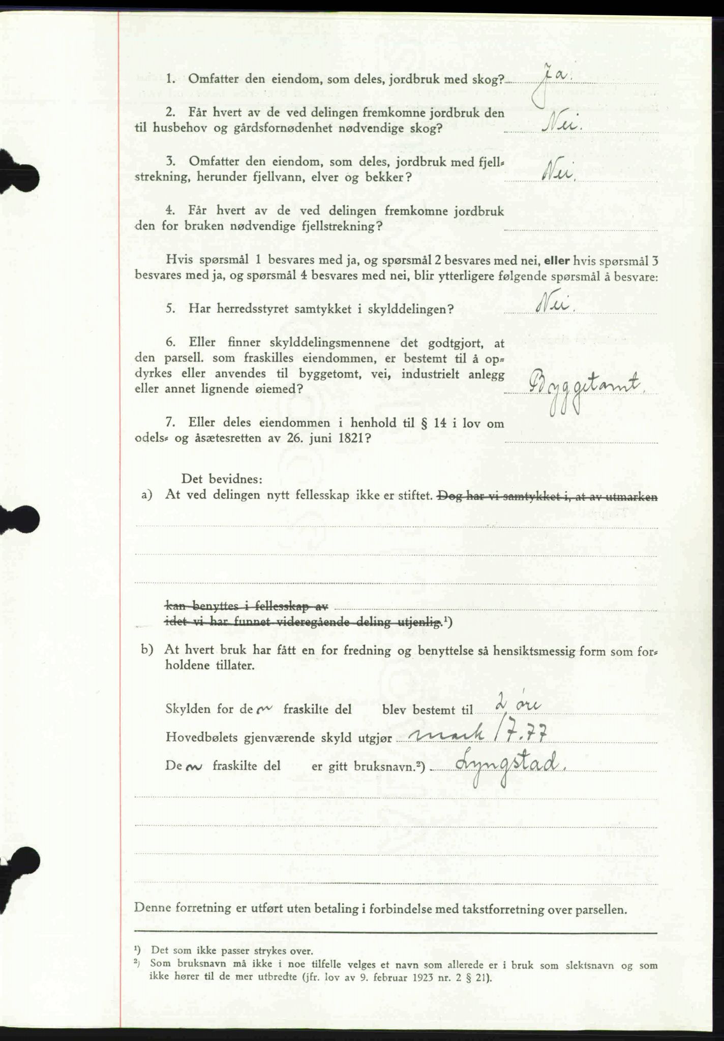 Toten tingrett, SAH/TING-006/H/Hb/Hbc/L0004: Mortgage book no. Hbc-04, 1938-1938, Diary no: : 2403/1938