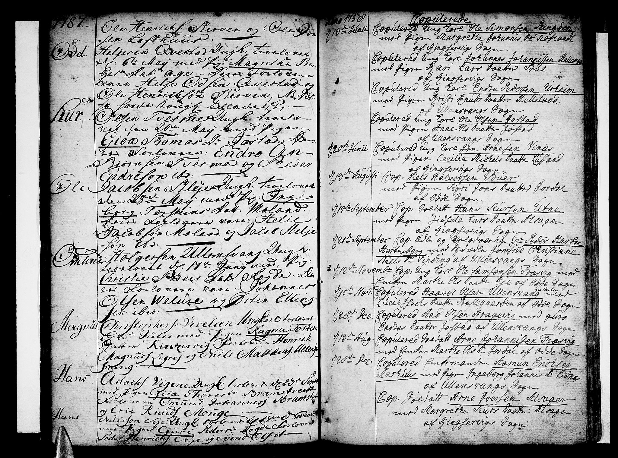Ullensvang sokneprestembete, SAB/A-78701/H/Haa: Parish register (official) no. A 6 /1, 1758-1788, p. 239