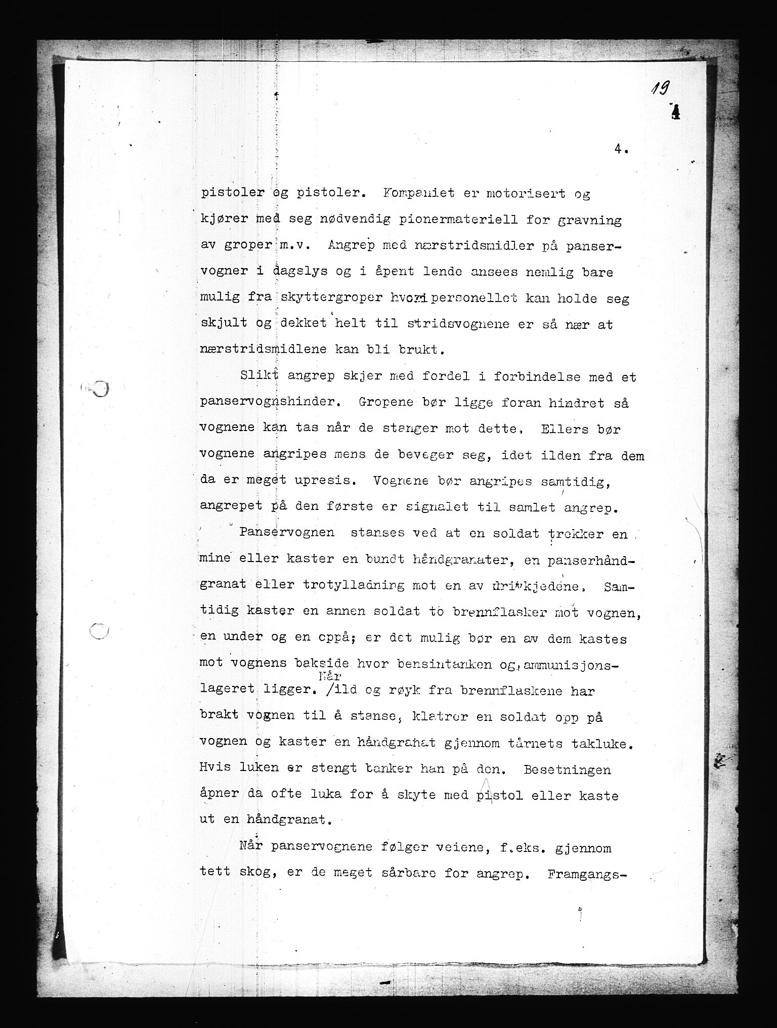 Documents Section, AV/RA-RAFA-2200/V/L0085: Amerikansk mikrofilm "Captured German Documents".
Box No. 724.  FKA jnr. 615/1954., 1940-1941, p. 367