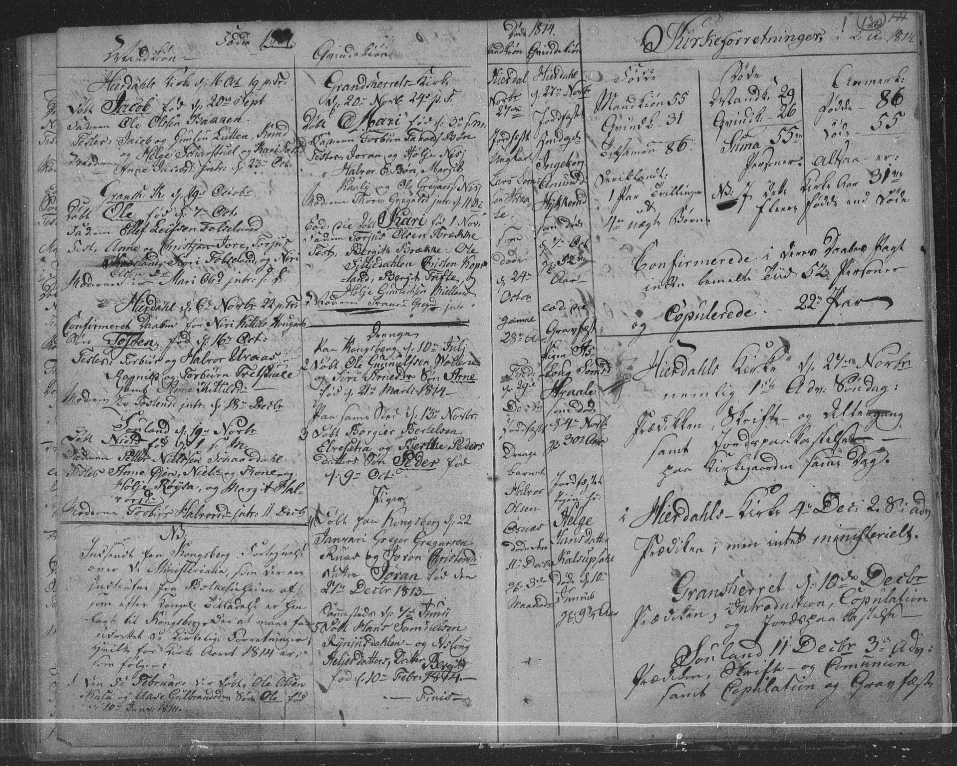 Hjartdal kirkebøker, AV/SAKO-A-270/F/Fa/L0006: Parish register (official) no. I 6, 1801-1814, p. 130