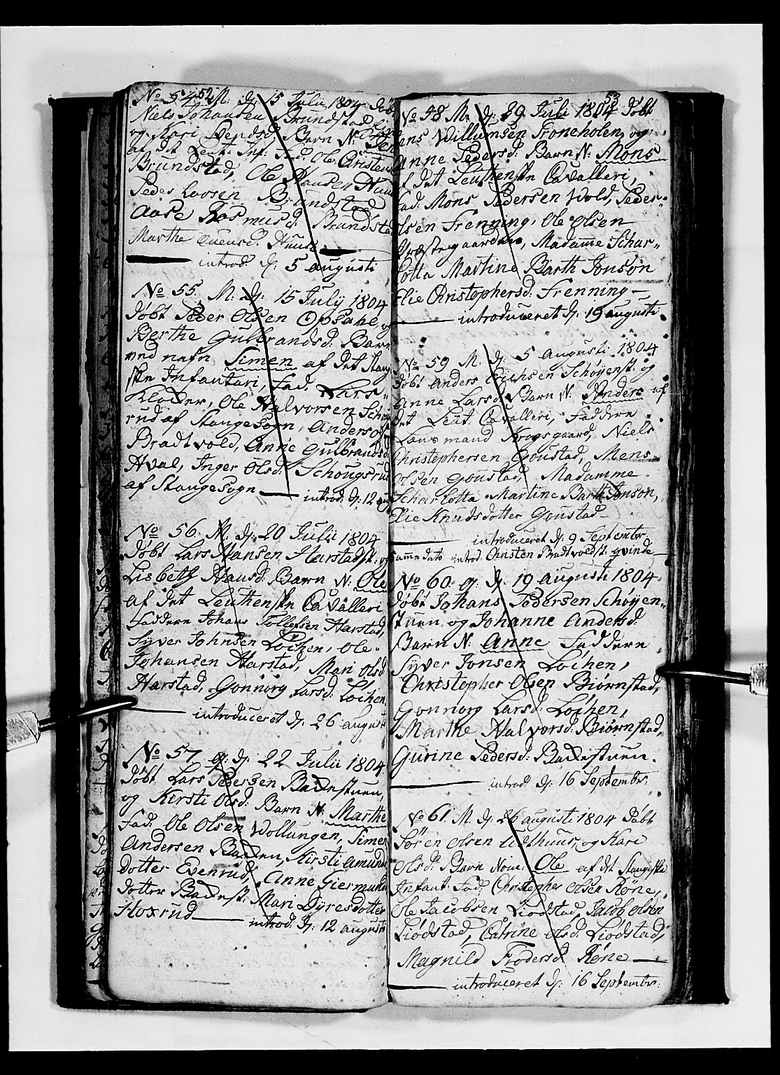 Romedal prestekontor, AV/SAH-PREST-004/L/L0003: Parish register (copy) no. 3, 1801-1806, p. 52-53