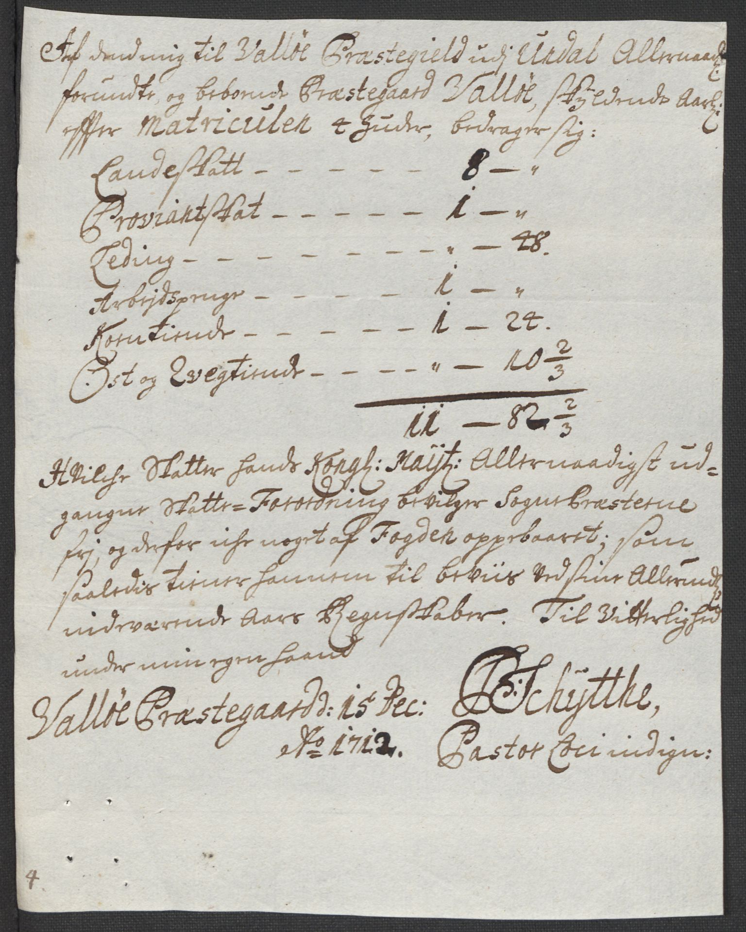 Rentekammeret inntil 1814, Reviderte regnskaper, Fogderegnskap, RA/EA-4092/R43/L2555: Fogderegnskap Lista og Mandal, 1712, p. 203