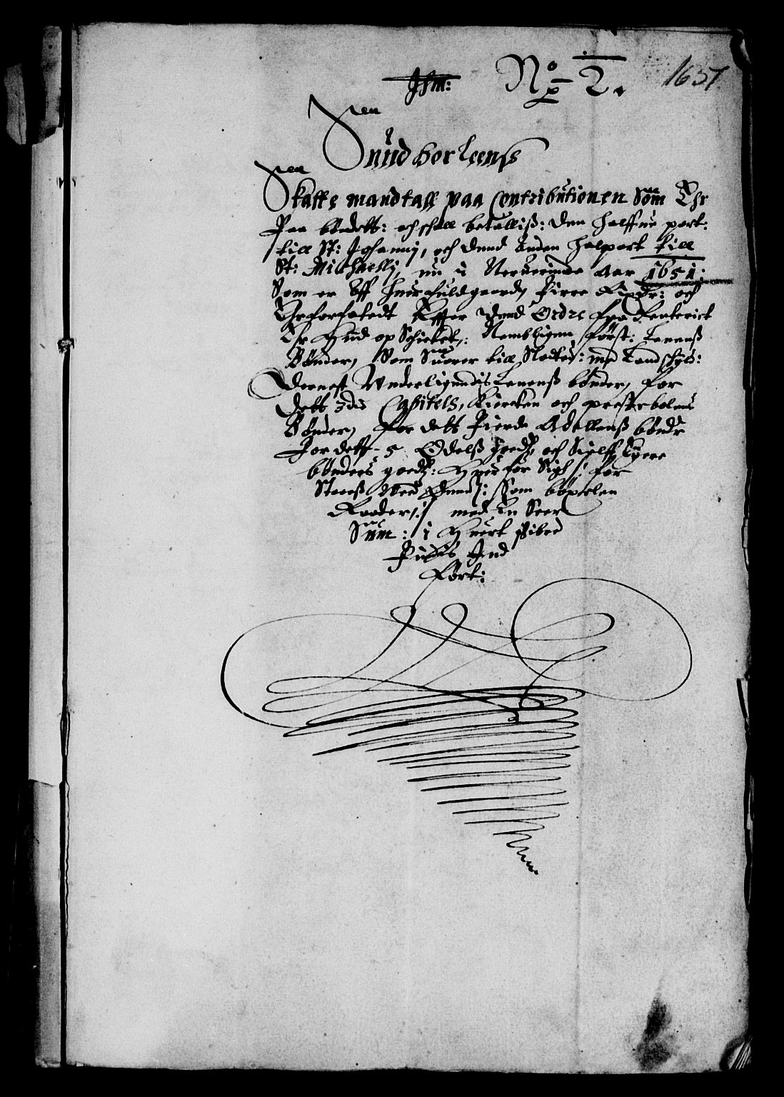 Rentekammeret inntil 1814, Reviderte regnskaper, Lensregnskaper, RA/EA-5023/R/Rb/Rbt/L0120: Bergenhus len, 1651-1652