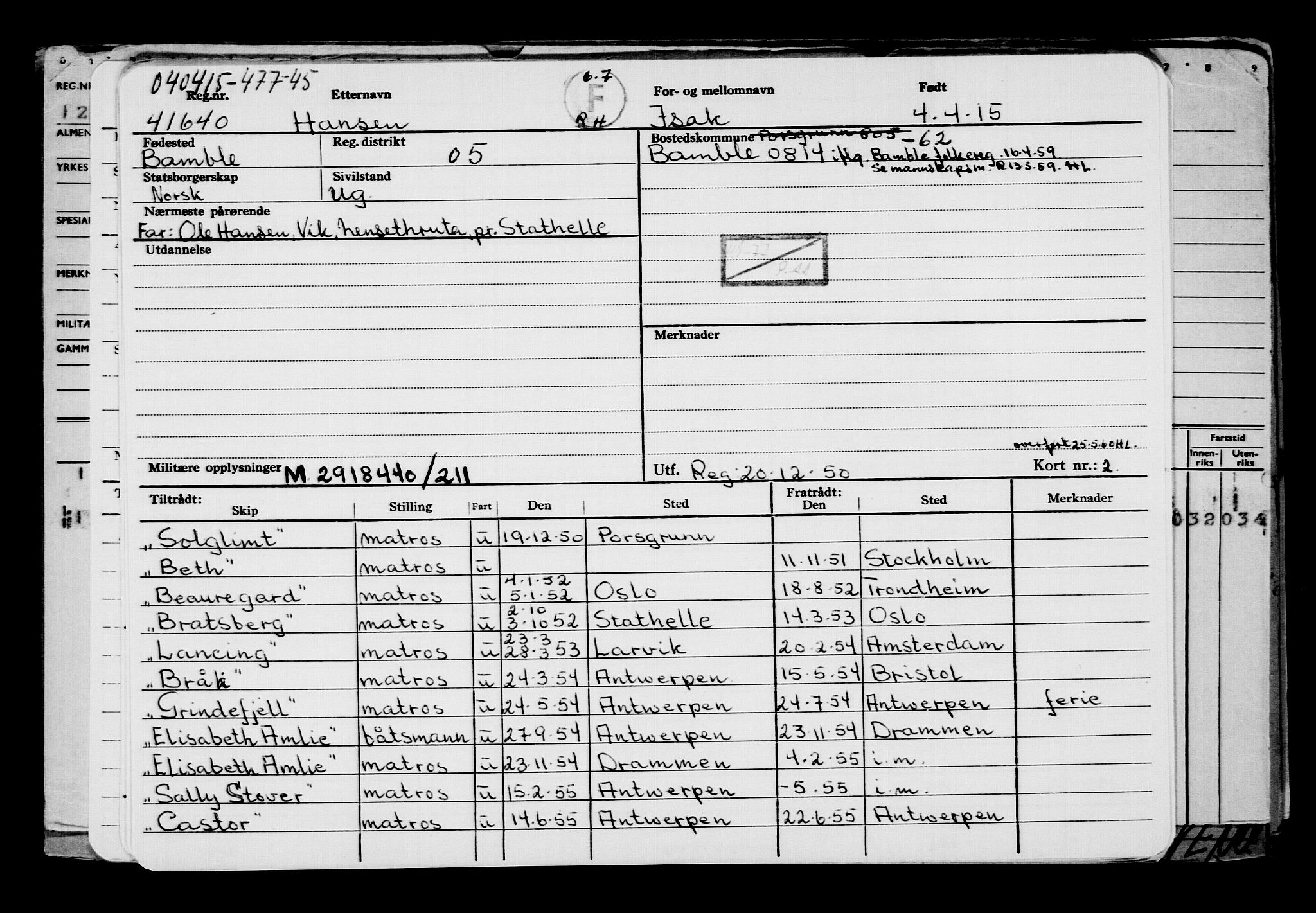 Direktoratet for sjømenn, AV/RA-S-3545/G/Gb/L0128: Hovedkort, 1915, p. 636