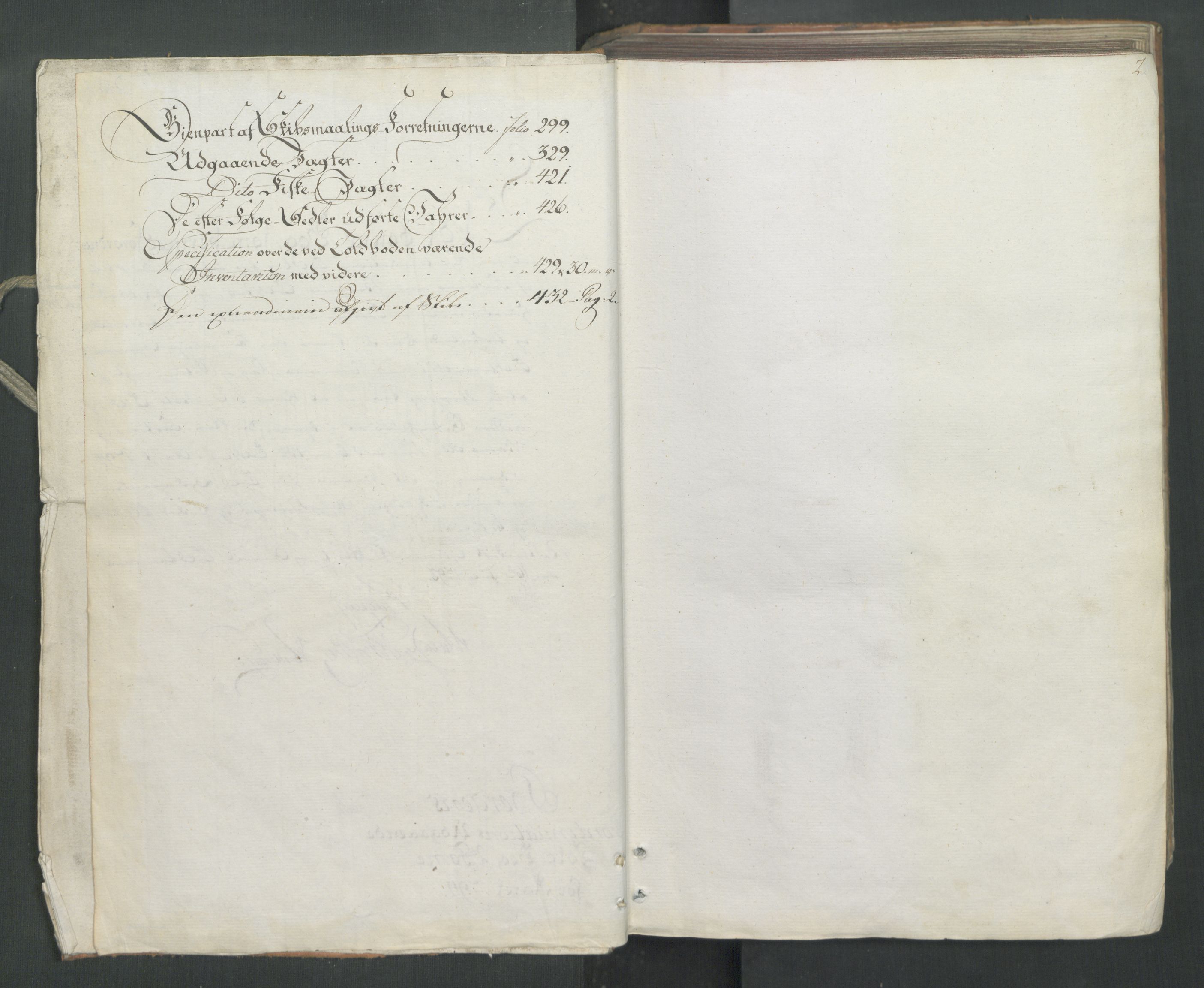 Generaltollkammeret, tollregnskaper, AV/RA-EA-5490/R26/L0278/0001: Tollregnskaper Bergen A / Utgående tollbok II, 1794, p. 1b-2a