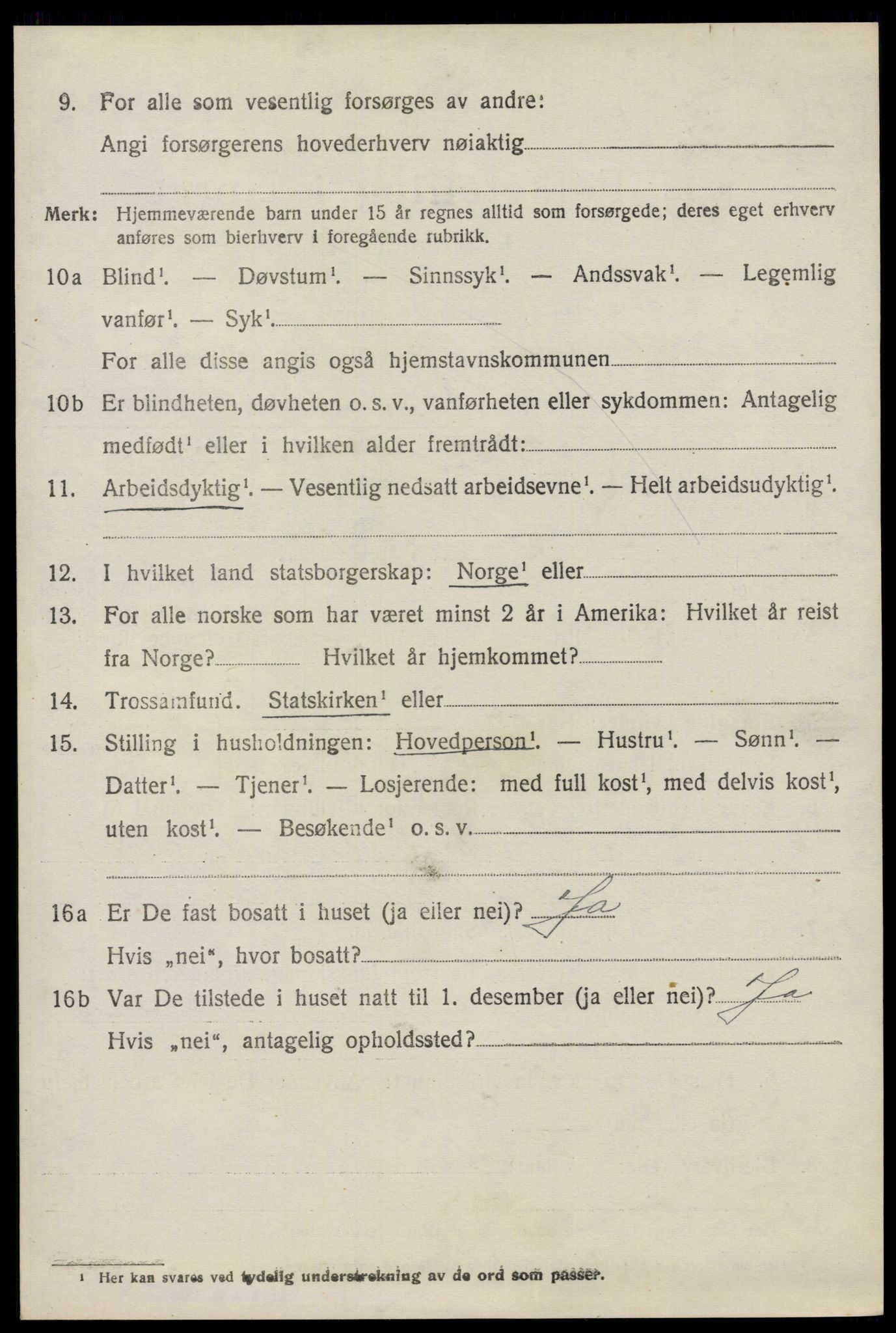 SAO, 1920 census for Onsøy, 1920, p. 16213