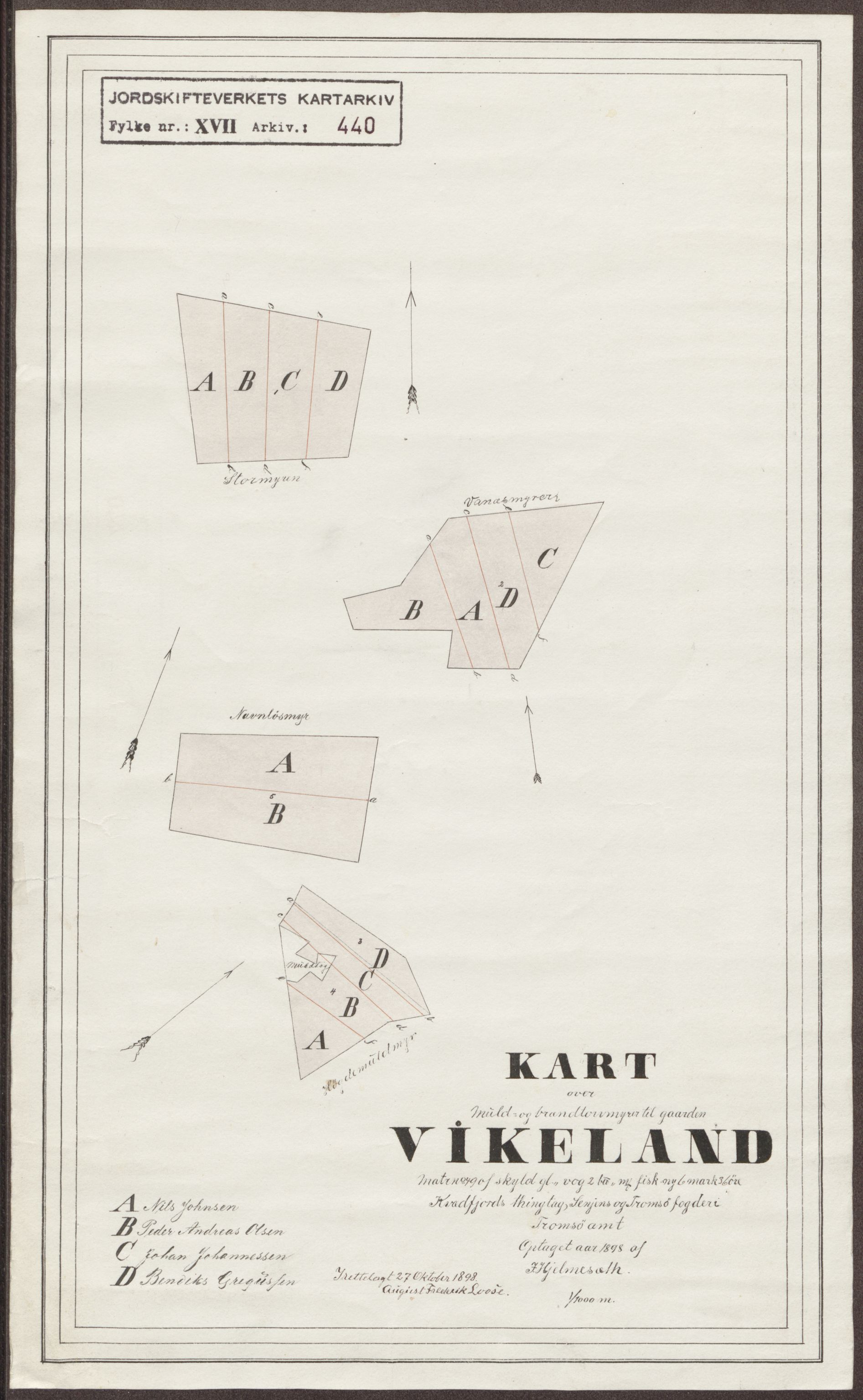 Jordskifteverkets kartarkiv, RA/S-3929/T, 1859-1988, p. 512