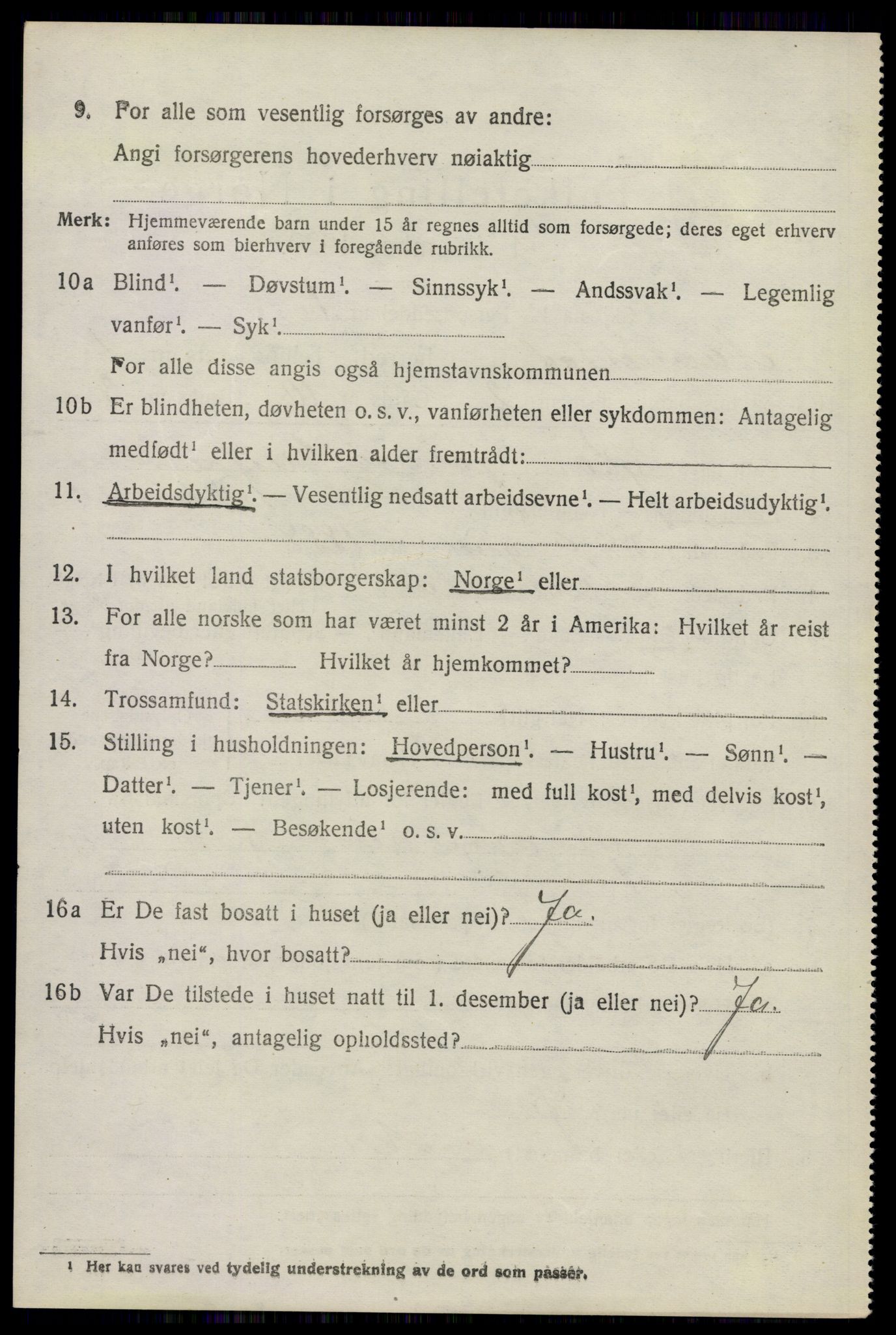 SAO, 1920 census for Nannestad, 1920, p. 1922