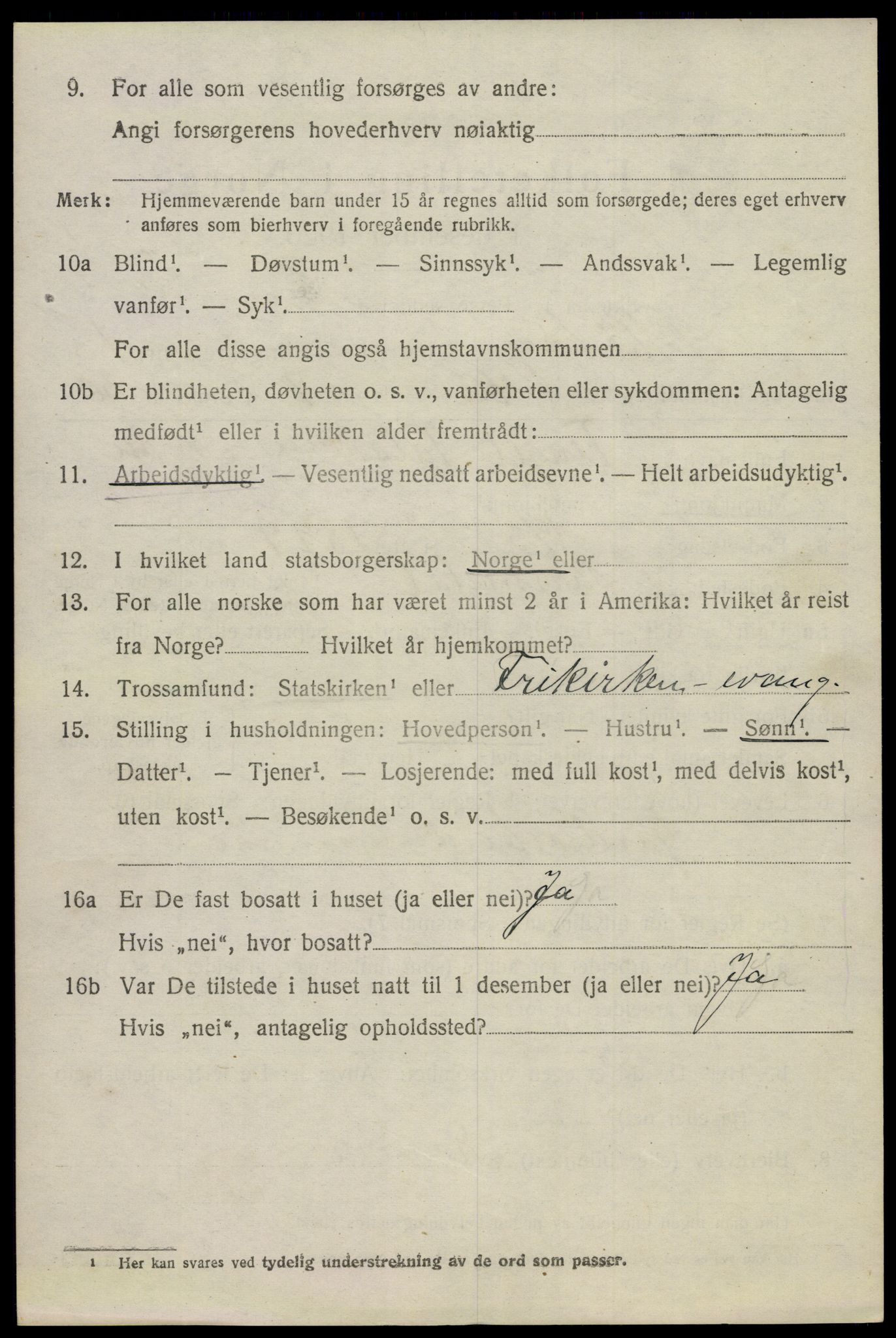 SAKO, 1920 census for Skåtøy, 1920, p. 2143