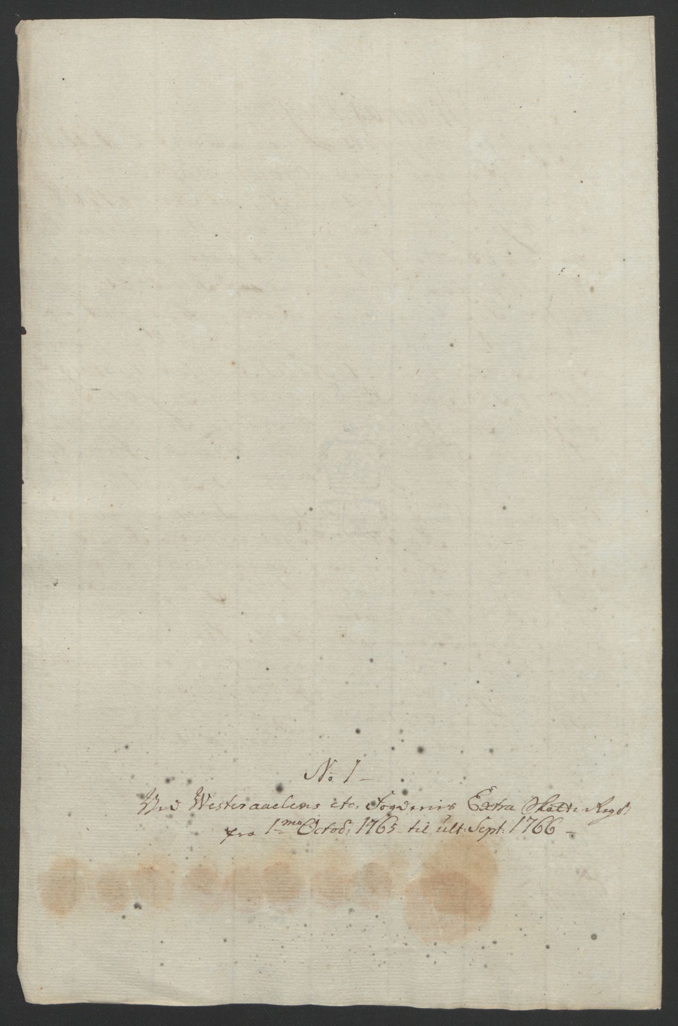 Rentekammeret inntil 1814, Reviderte regnskaper, Fogderegnskap, RA/EA-4092/R67/L4747: Ekstraskatten Vesterålen, Andenes og Lofoten, 1762-1766, p. 467