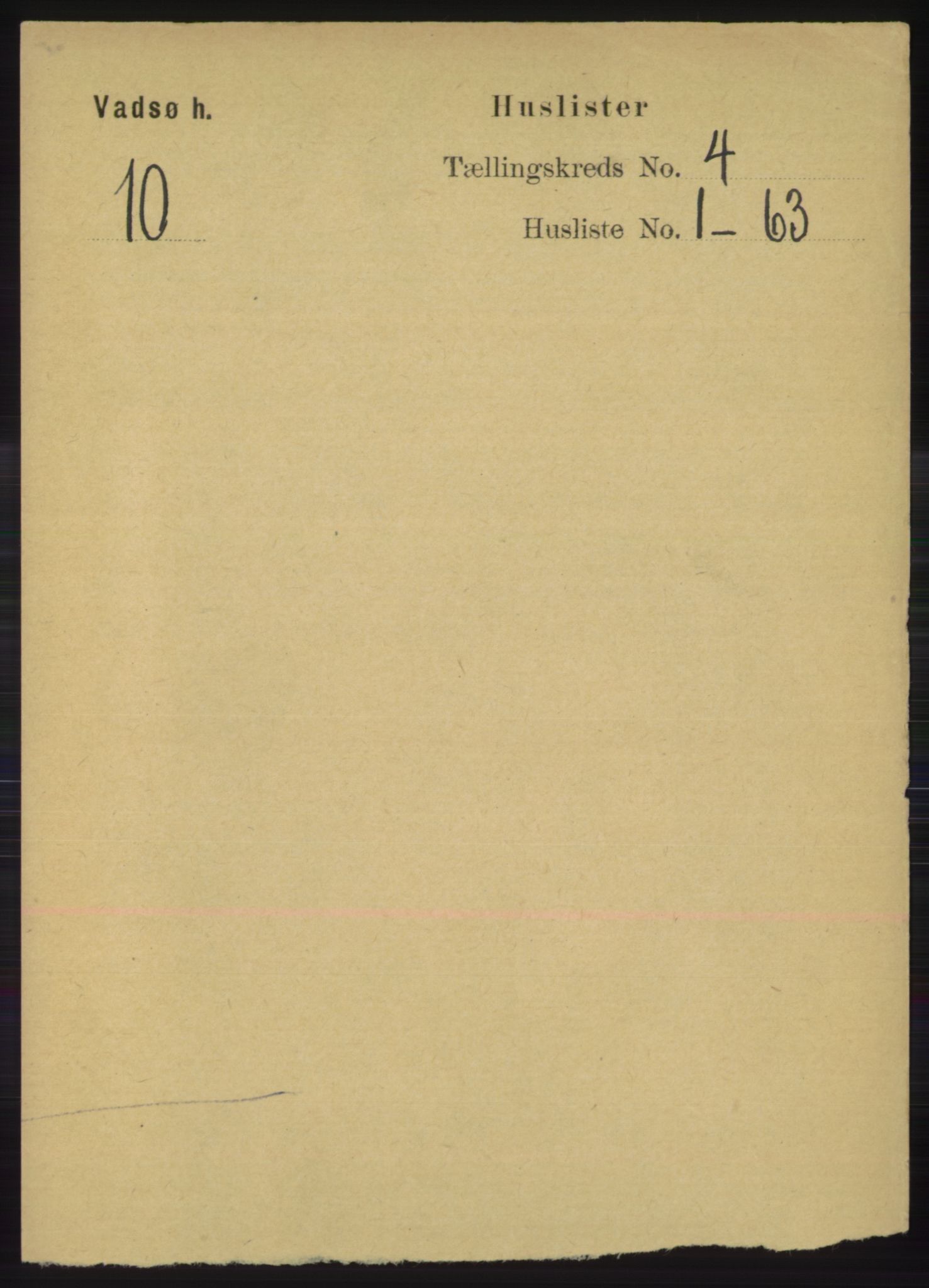 RA, 1891 census for 2029 Vadsø, 1891, p. 1143