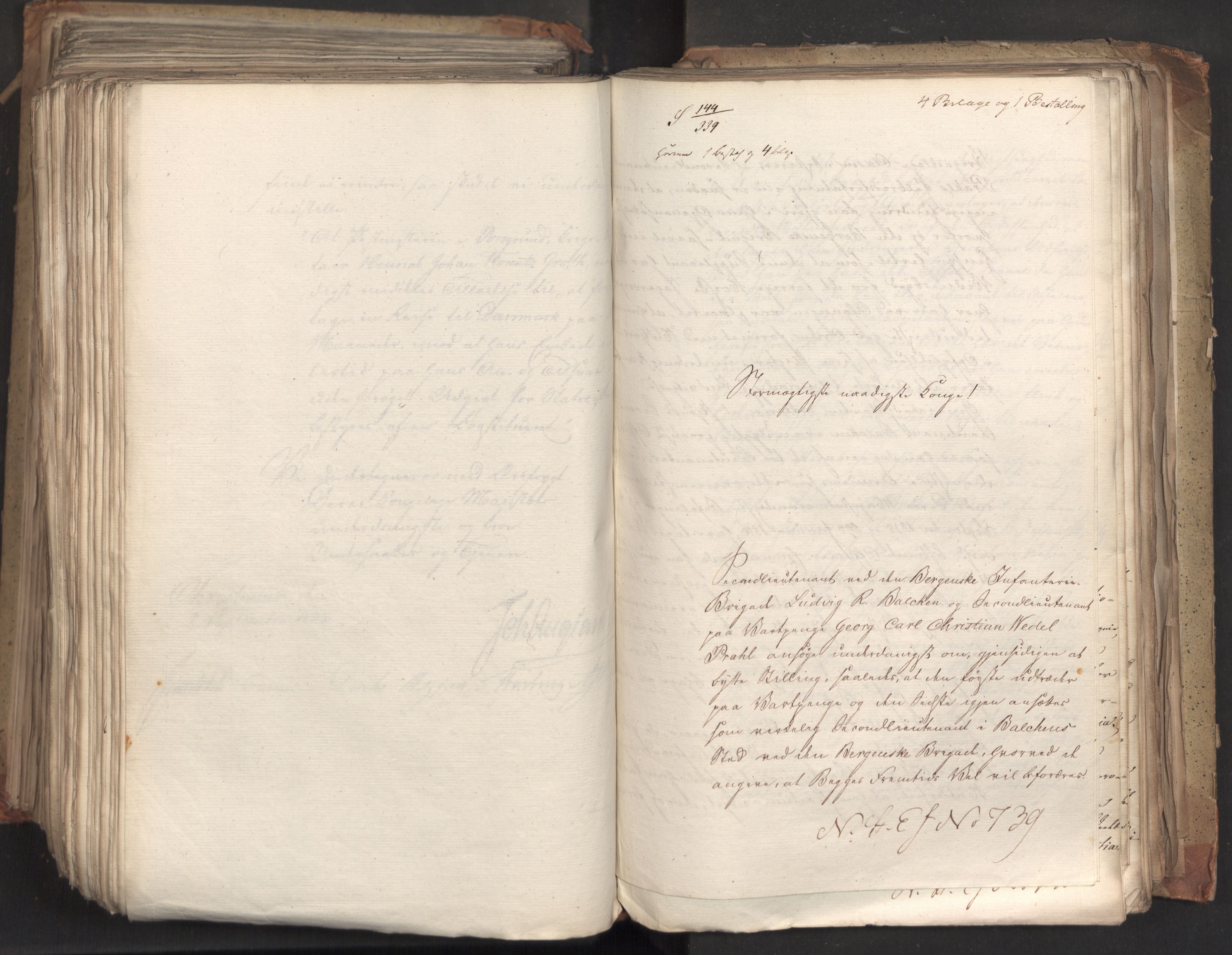 Statsrådsavdelingen i Stockholm, AV/RA-S-1003/D/Da/L0035: Regjeringsinnstillinger nr. 541-840, 1823, p. 540