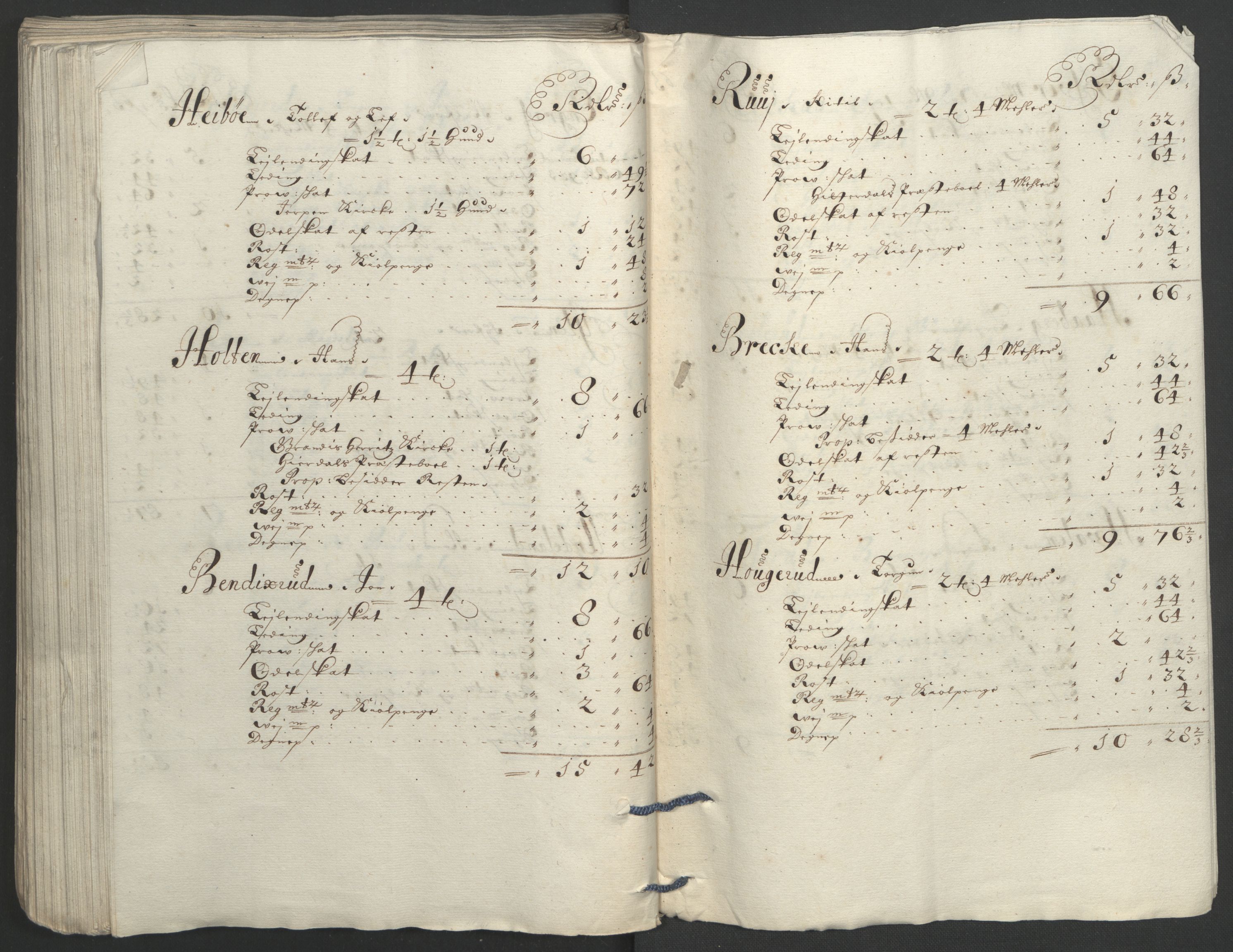 Rentekammeret inntil 1814, Reviderte regnskaper, Fogderegnskap, RA/EA-4092/R35/L2090: Fogderegnskap Øvre og Nedre Telemark, 1692, p. 271
