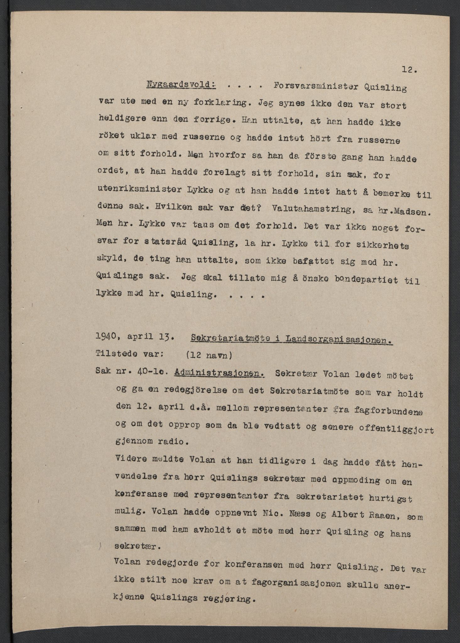 Landssvikarkivet, Oslo politikammer, AV/RA-S-3138-01/D/Da/L0003: Dnr. 29, 1945, p. 3201