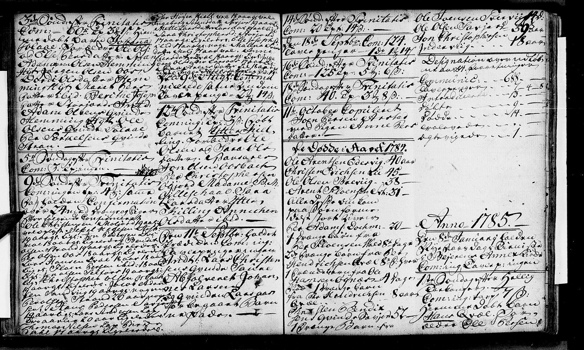 Ministerialprotokoller, klokkerbøker og fødselsregistre - Nordland, AV/SAT-A-1459/846/L0643: Parish register (official) no. 846A01, 1748-1804, p. 63