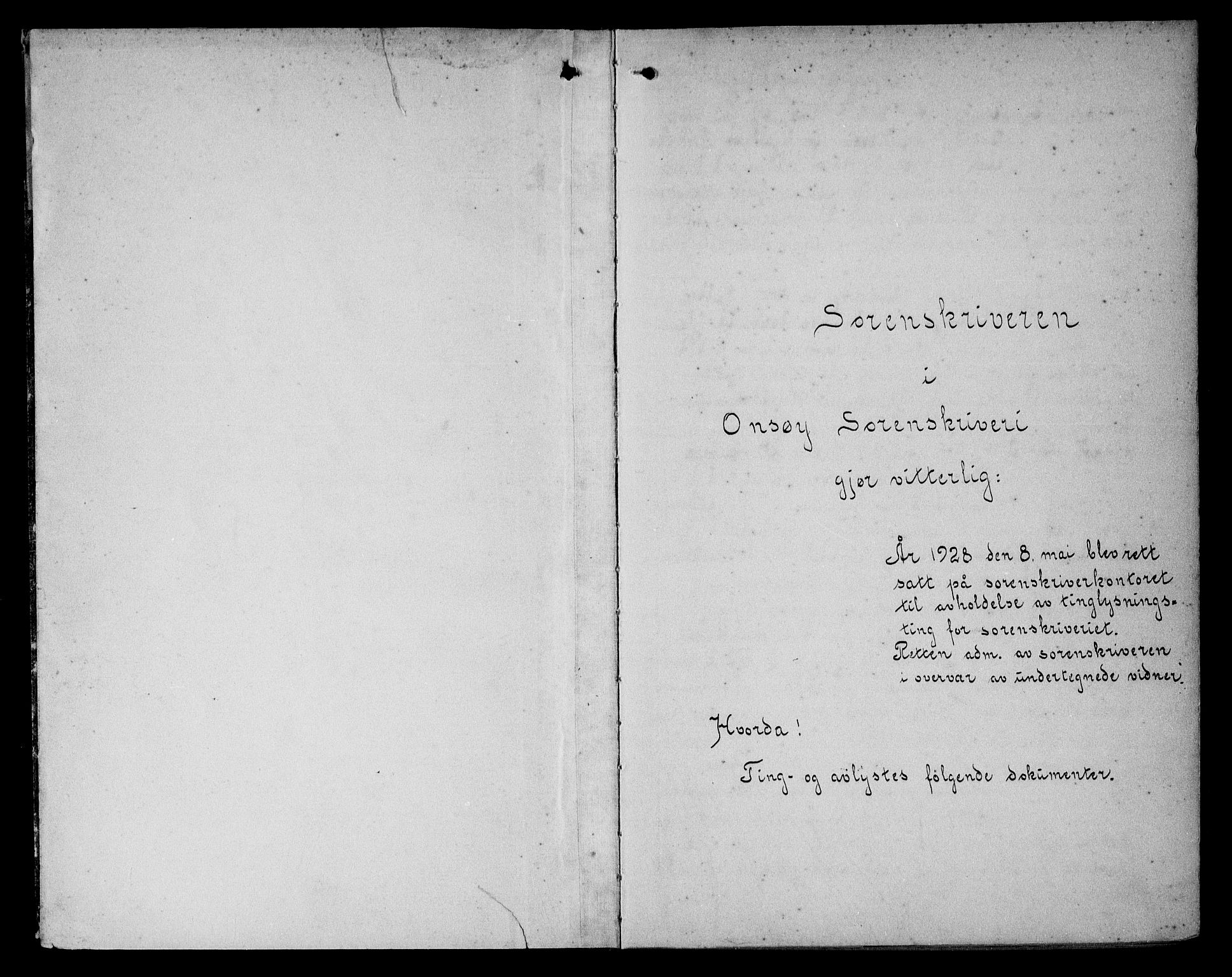 Onsøy sorenskriveri, SAO/A-10474/G/Ga/Gaa/L0059: Mortgage book no. I 59, 1928-1930