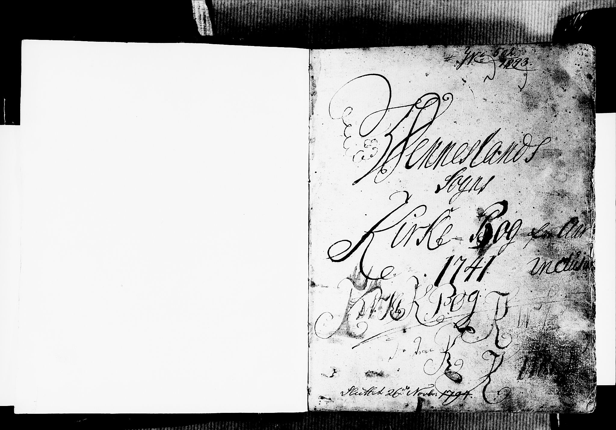 Vennesla sokneprestkontor, AV/SAK-1111-0045/Fa/Fab/L0001: Parish register (official) no. A 1, 1741-1794