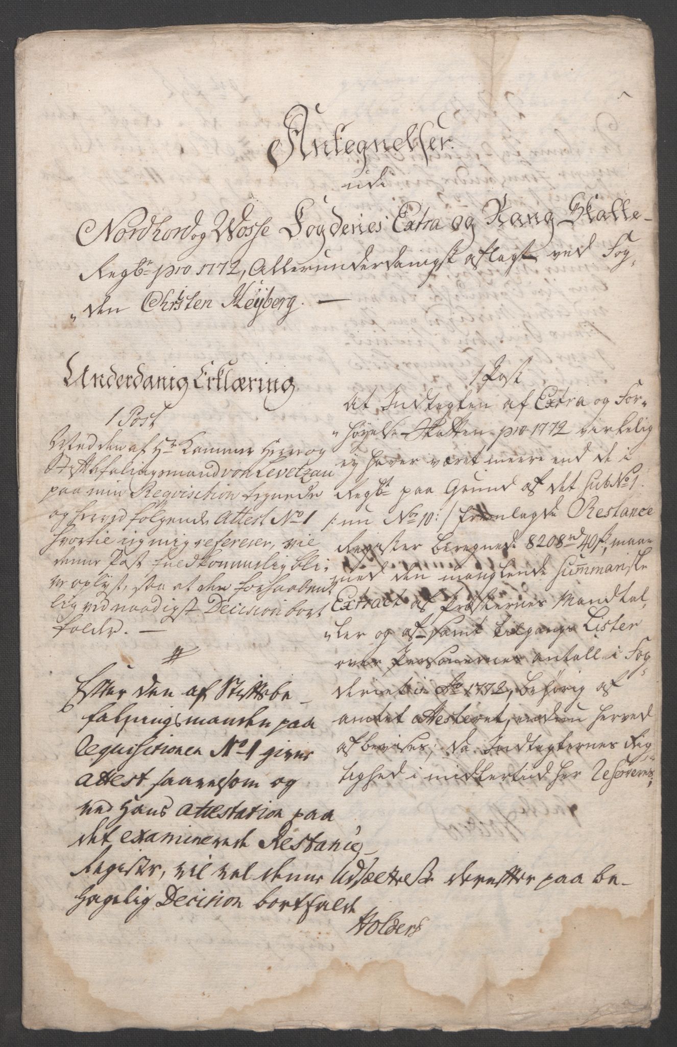 Rentekammeret inntil 1814, Reviderte regnskaper, Fogderegnskap, RA/EA-4092/R51/L3303: Ekstraskatten Nordhordland og Voss, 1762-1772, p. 708