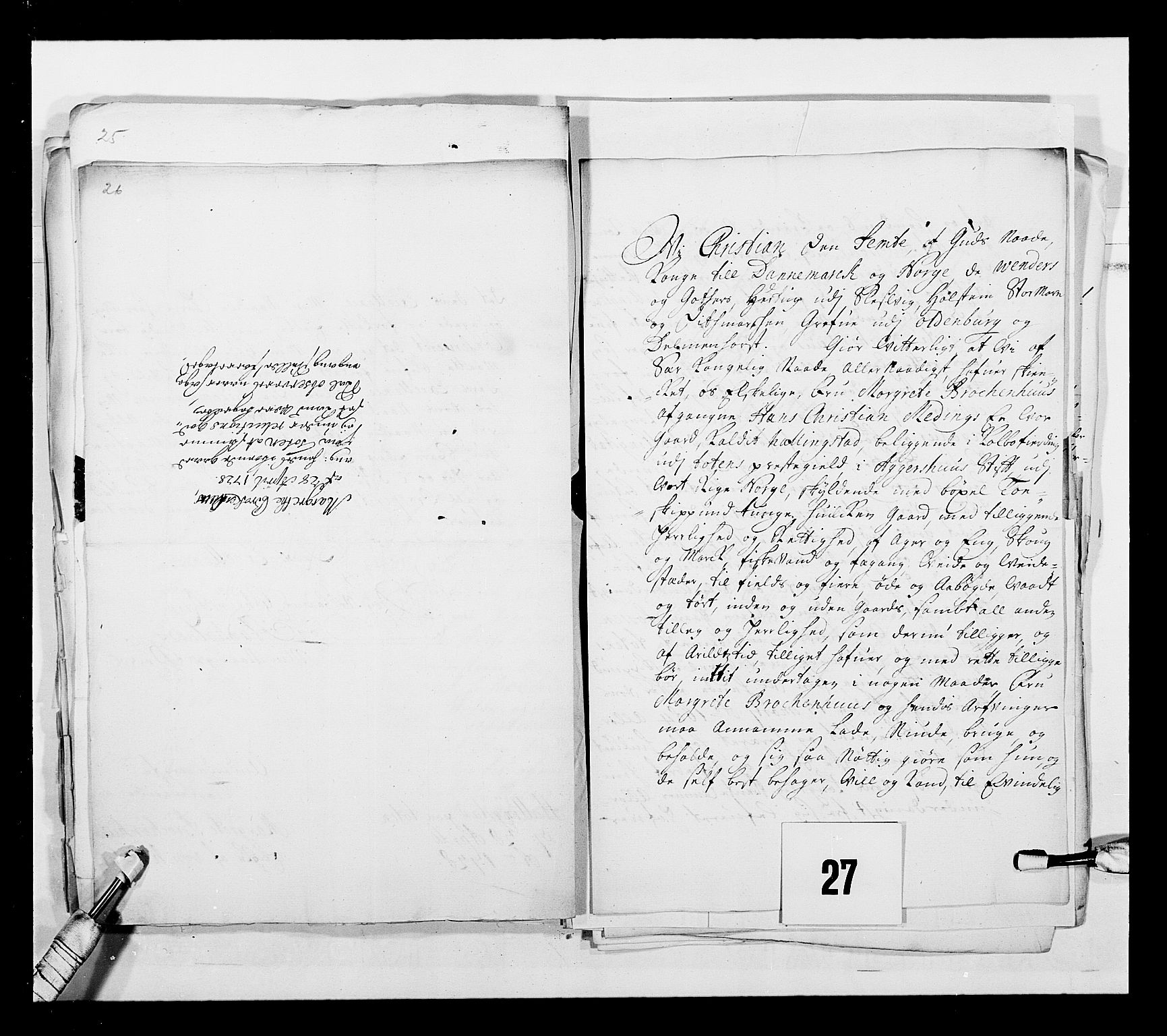 Stattholderembetet 1572-1771, AV/RA-EA-2870/Ek/L0043/0001: Jordebøker o.a. 1720-1728 vedkommende krongodset: / Dokumenter om reluisjonsgodset m.m., 1724-1728, p. 85