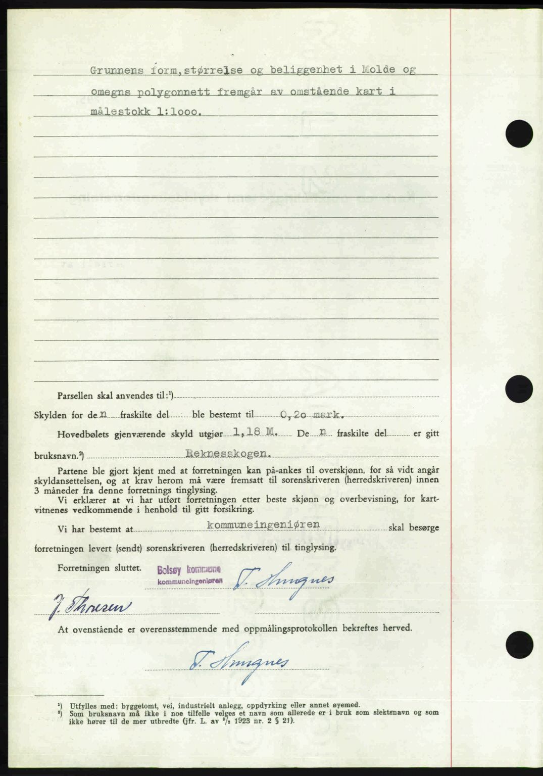 Romsdal sorenskriveri, AV/SAT-A-4149/1/2/2C: Mortgage book no. A26, 1948-1948, Diary no: : 1346/1948