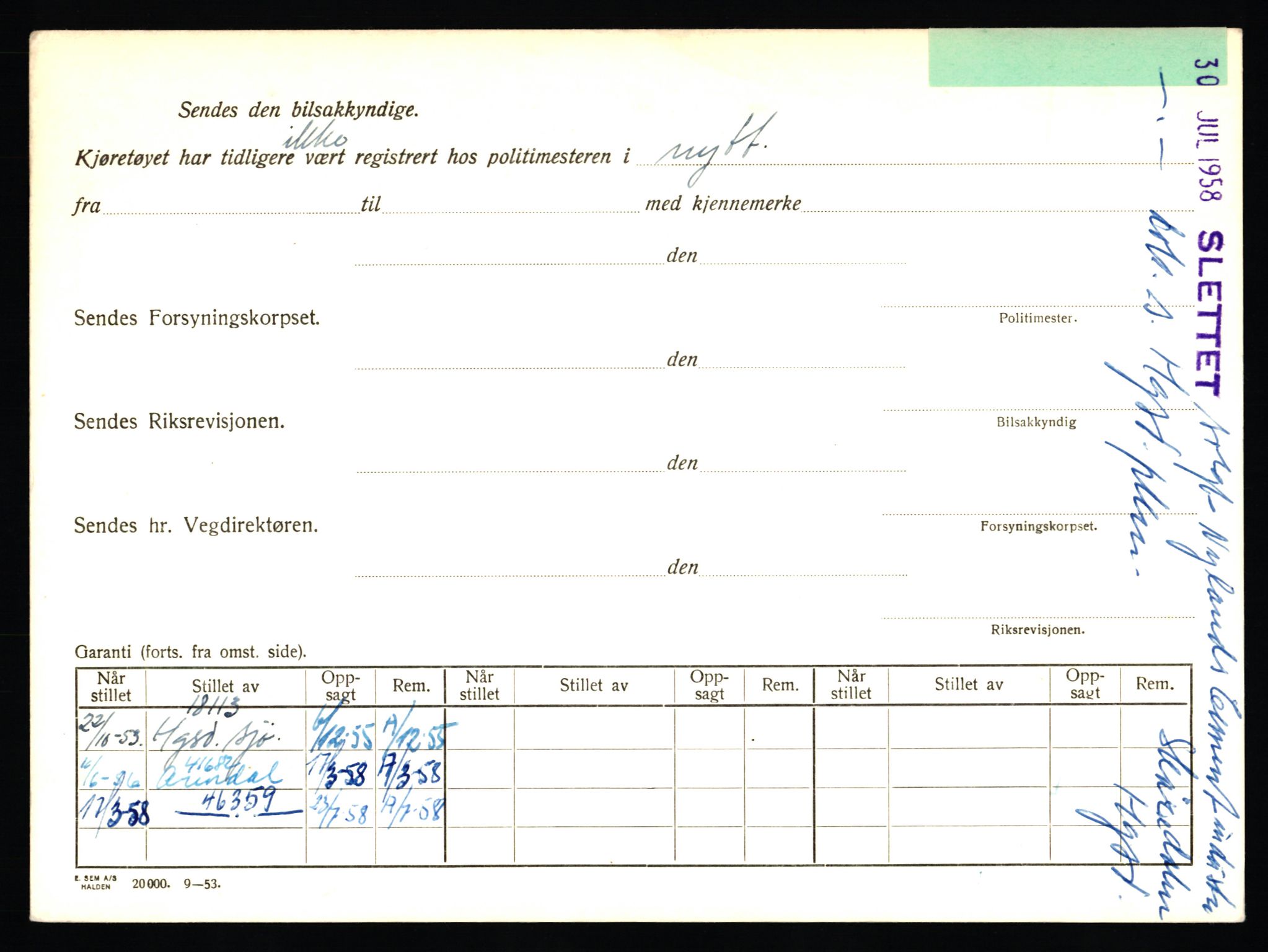 Stavanger trafikkstasjon, AV/SAST-A-101942/0/F/L0027: L-14600 - L-15149, 1930-1971, p. 1304