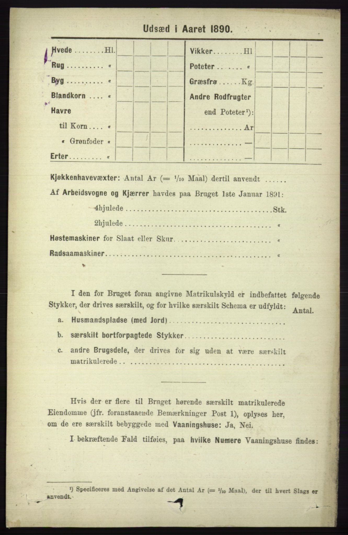 RA, 1891 census for 1230 Ullensvang, 1891, p. 7897