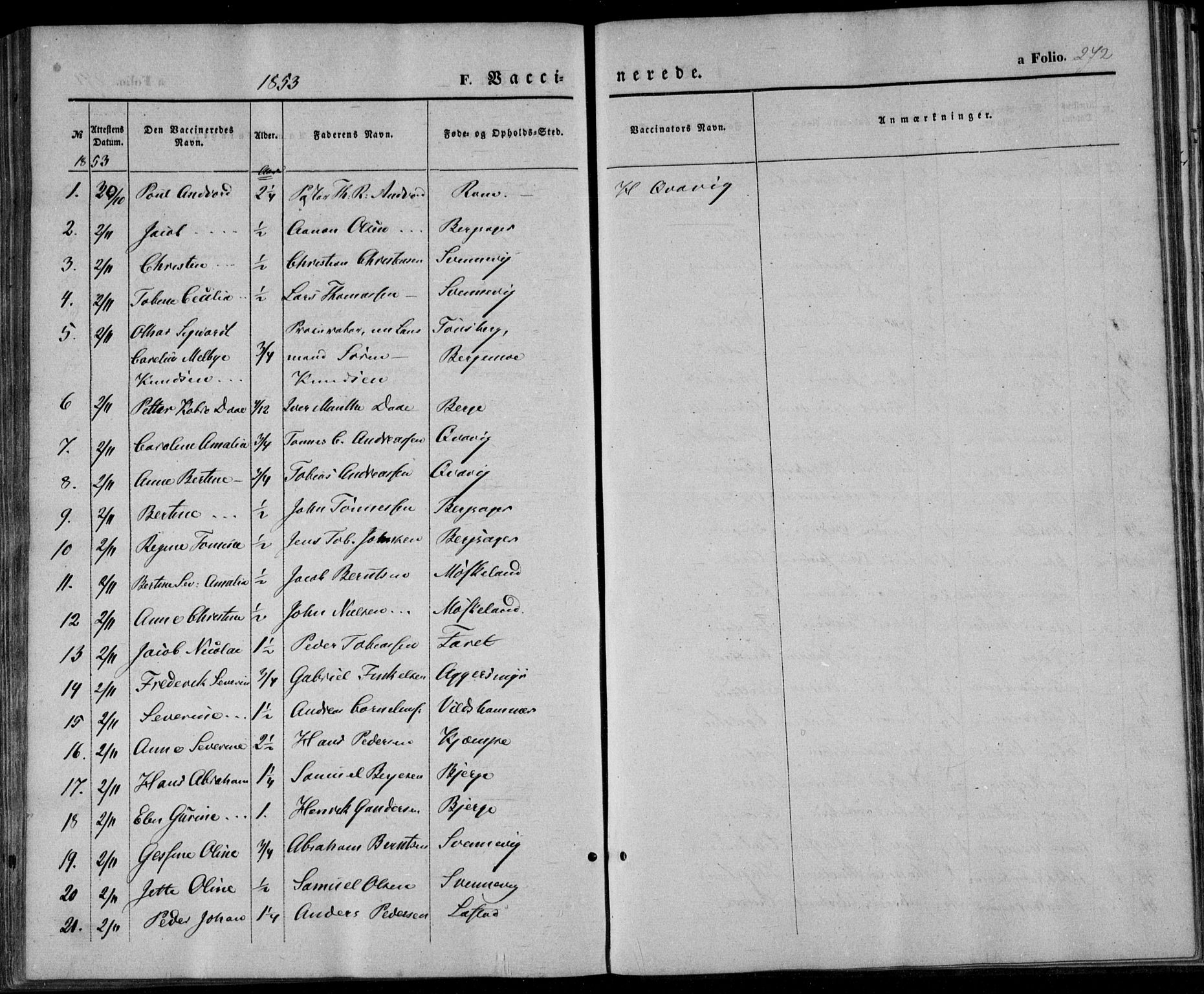 Lyngdal sokneprestkontor, SAK/1111-0029/F/Fa/Fac/L0009: Parish register (official) no. A 9, 1852-1864, p. 272