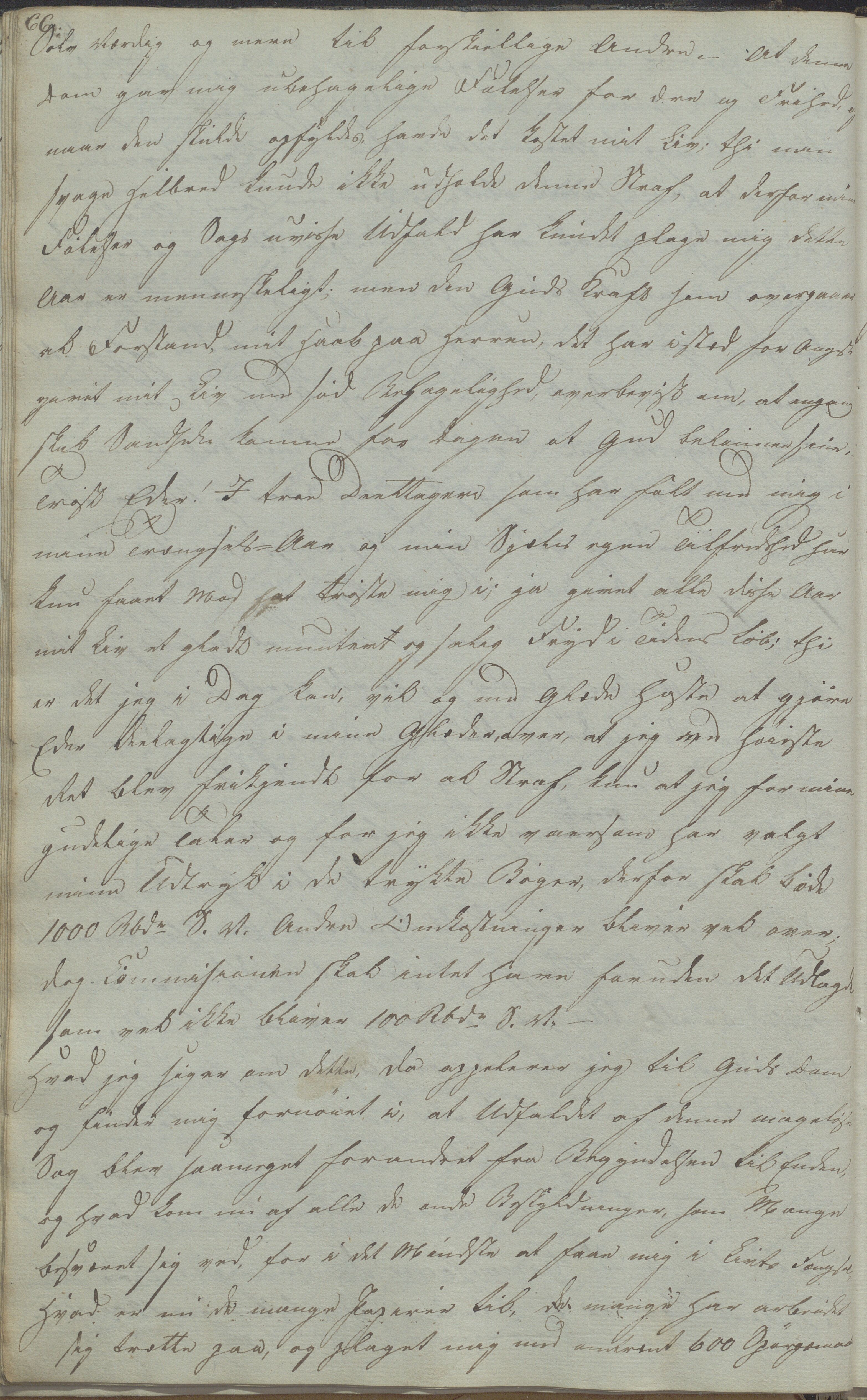Heggtveitsamlingen, TMF/A-1007/H/L0052/0001: Innbundne brev Ms. S, med innlagt registratur / Innbundne brev Ms S. , 1801-1823, p. 66