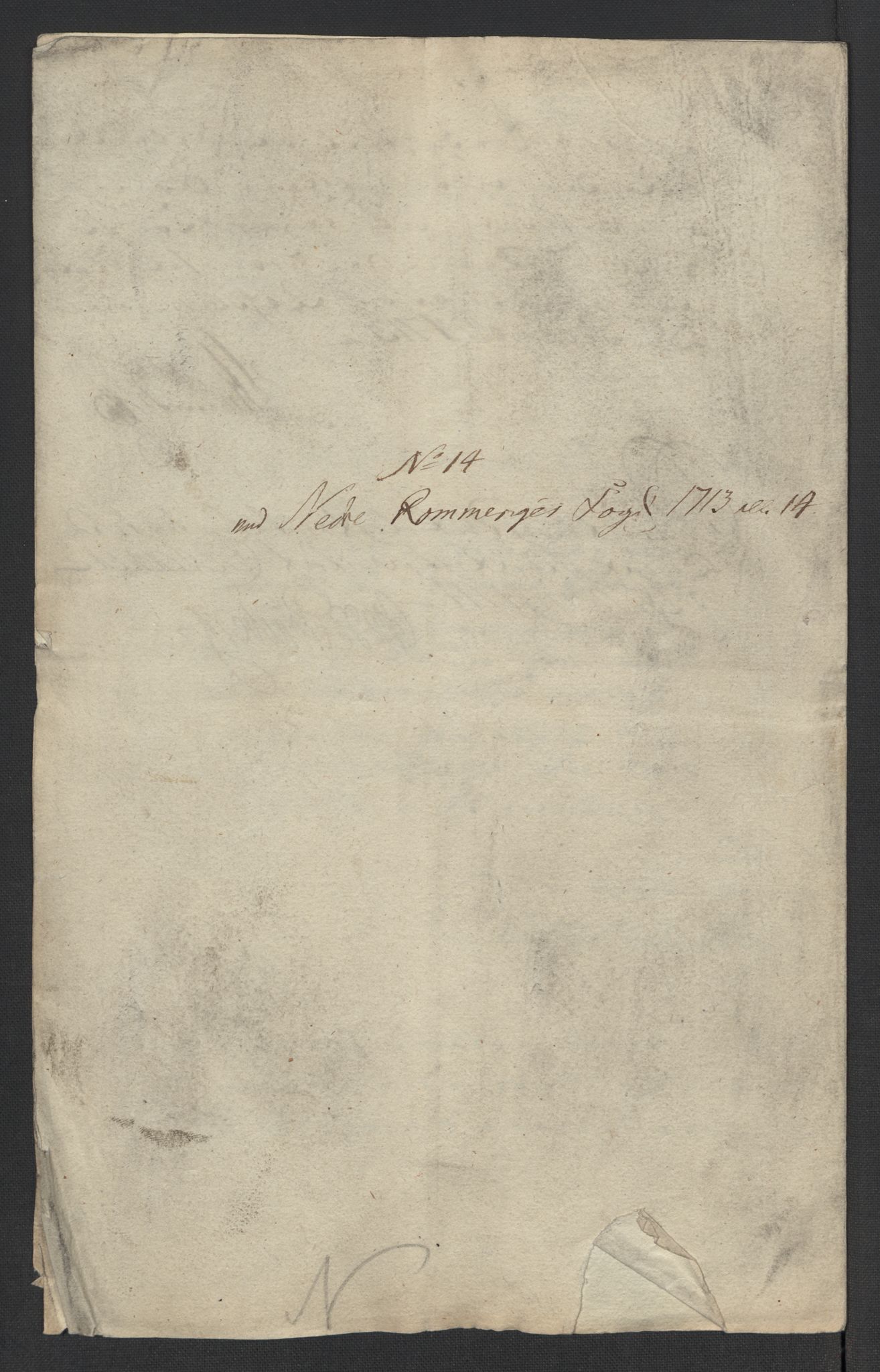 Rentekammeret inntil 1814, Reviderte regnskaper, Fogderegnskap, AV/RA-EA-4092/R11/L0595: Fogderegnskap Nedre Romerike, 1713, p. 333