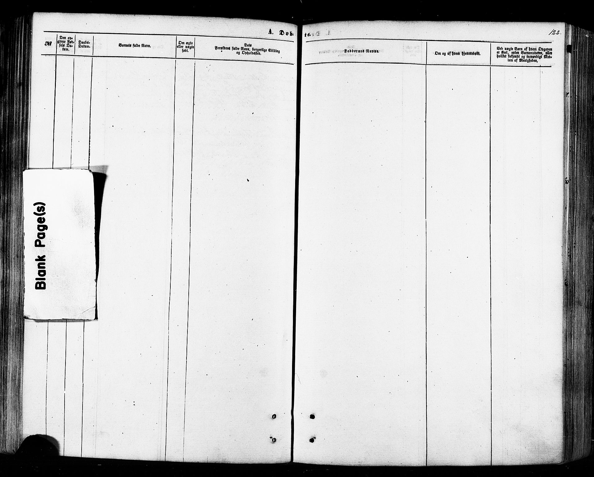 Tana sokneprestkontor, AV/SATØ-S-1334/H/Ha/L0002kirke: Parish register (official) no. 2 /1, 1861-1877, p. 122