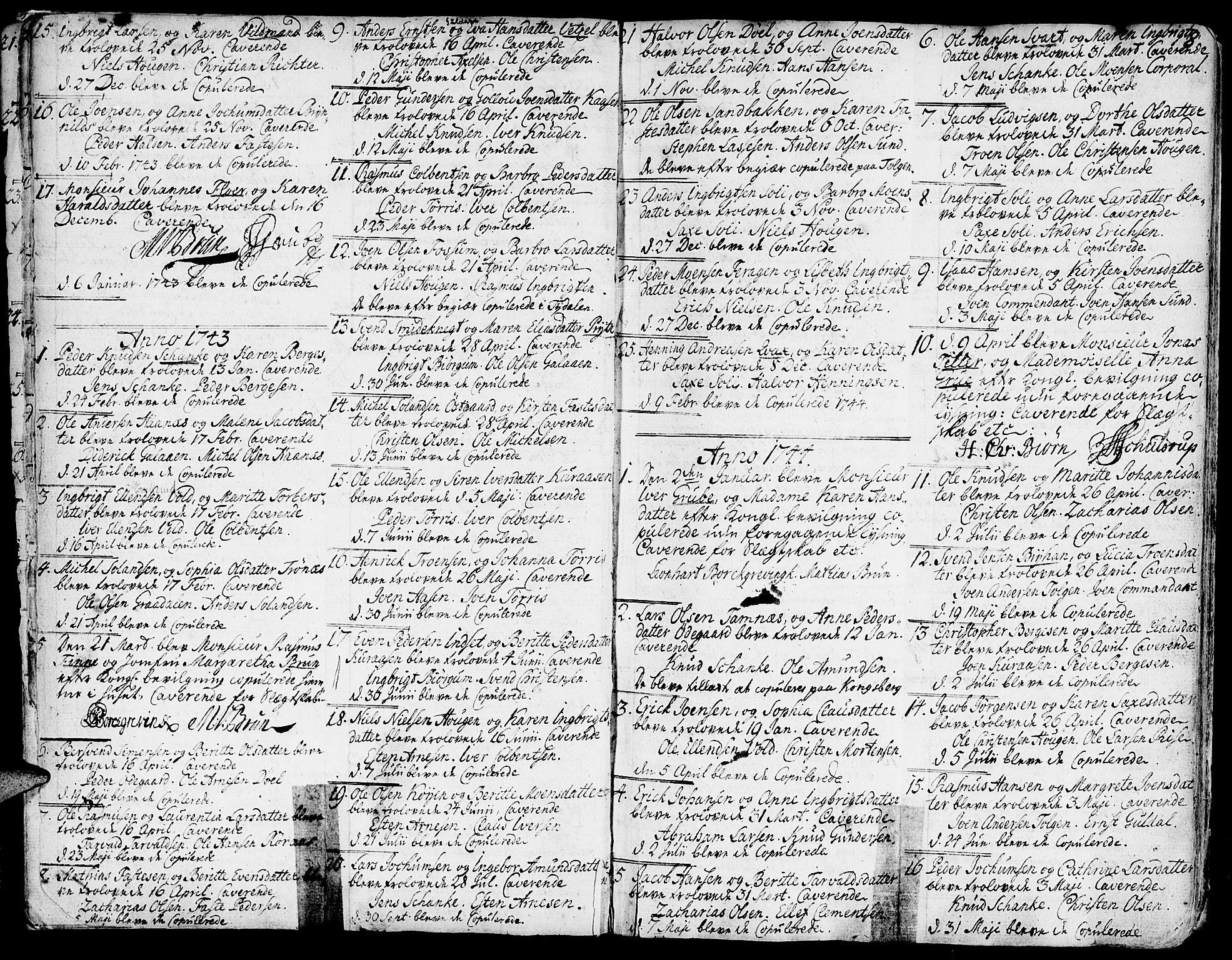 Ministerialprotokoller, klokkerbøker og fødselsregistre - Sør-Trøndelag, SAT/A-1456/681/L0925: Parish register (official) no. 681A03, 1727-1766, p. 8